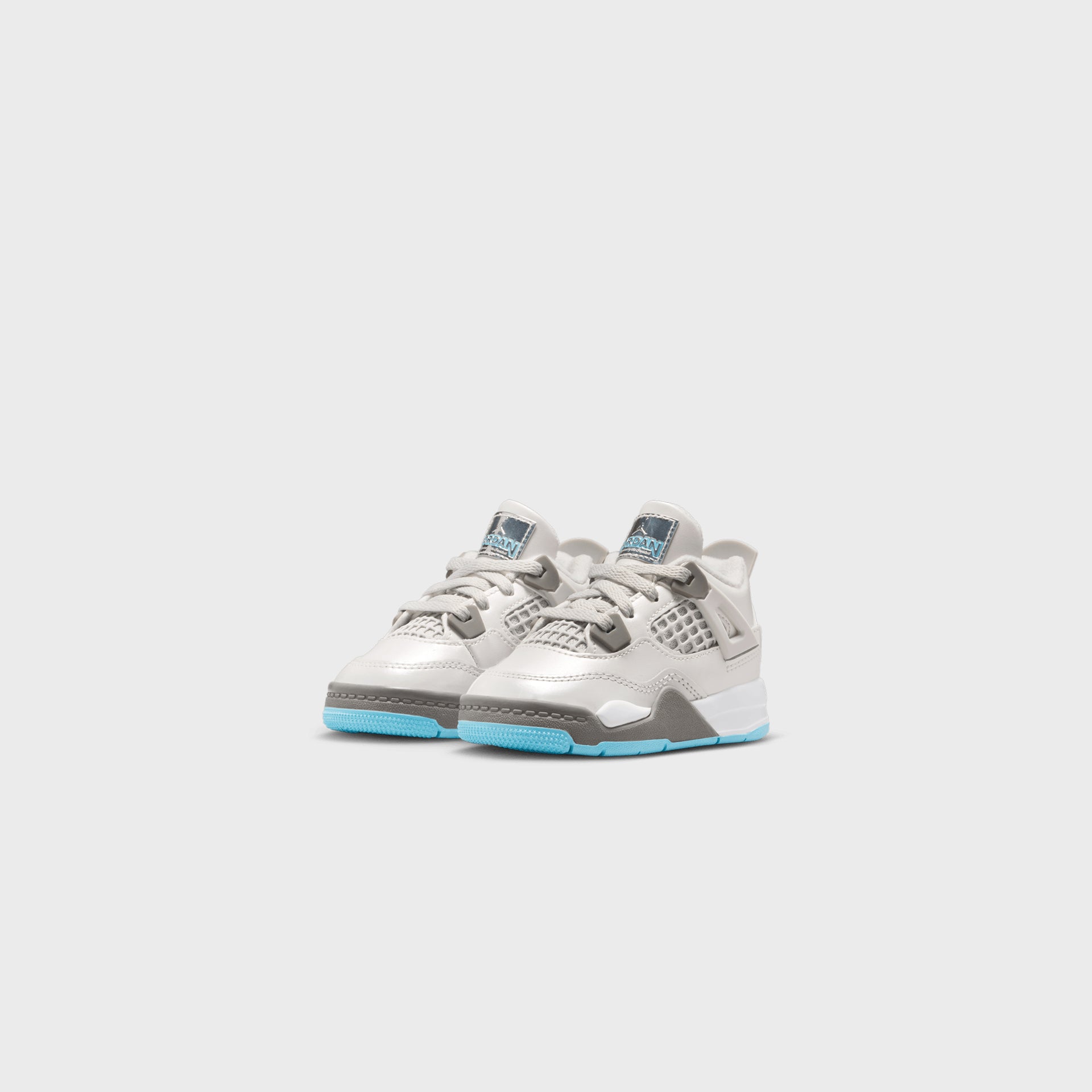 Jordan TD Jordan 4 Retro - Photon Dust / Blue Chill / Flat Pewter / White