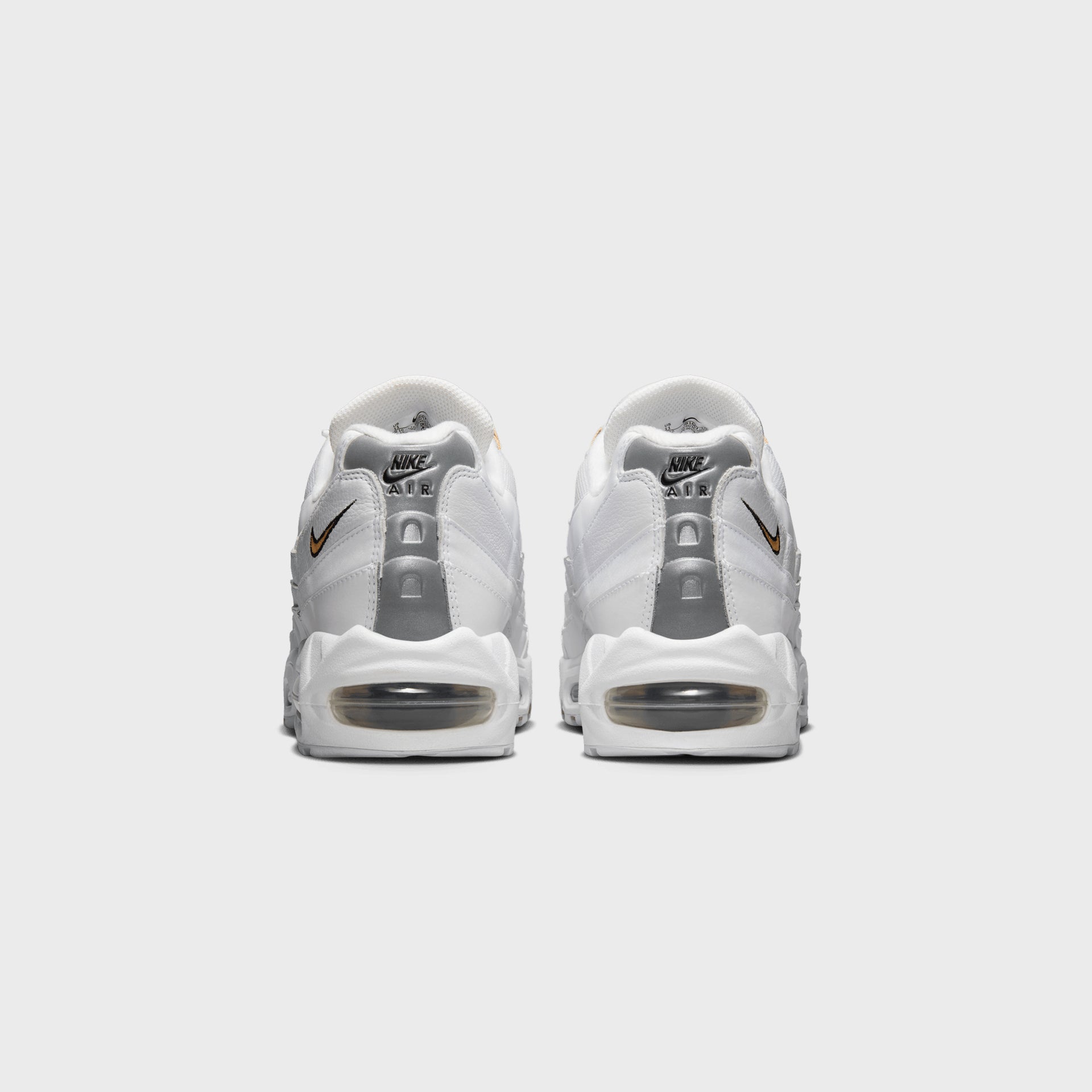 Nike Air Max 95 Big Bubble - White / Metallic Gold / Black / Pearl Grey