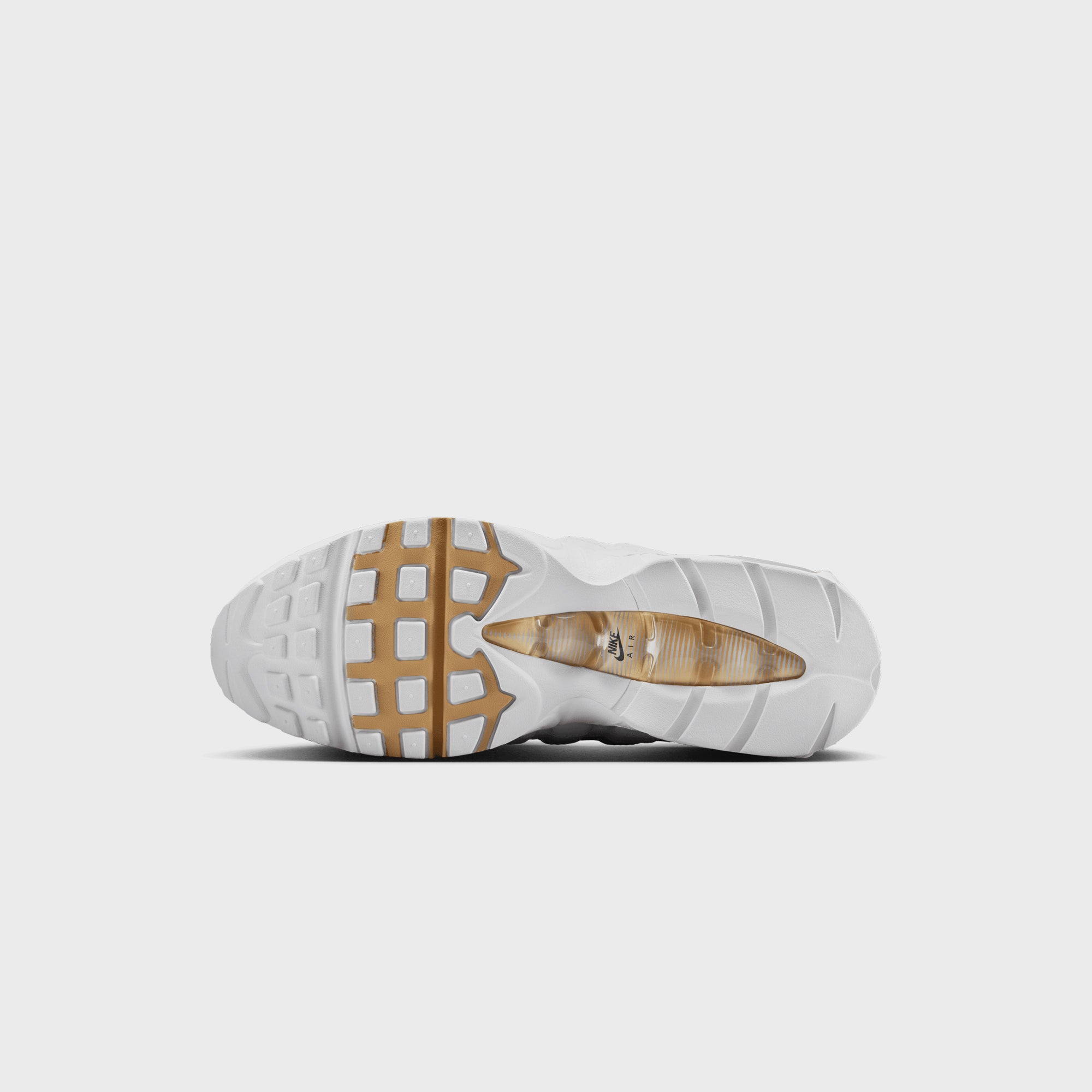 Nike Air Max 95 Big Bubble - White / Metallic Gold / Black / Pearl