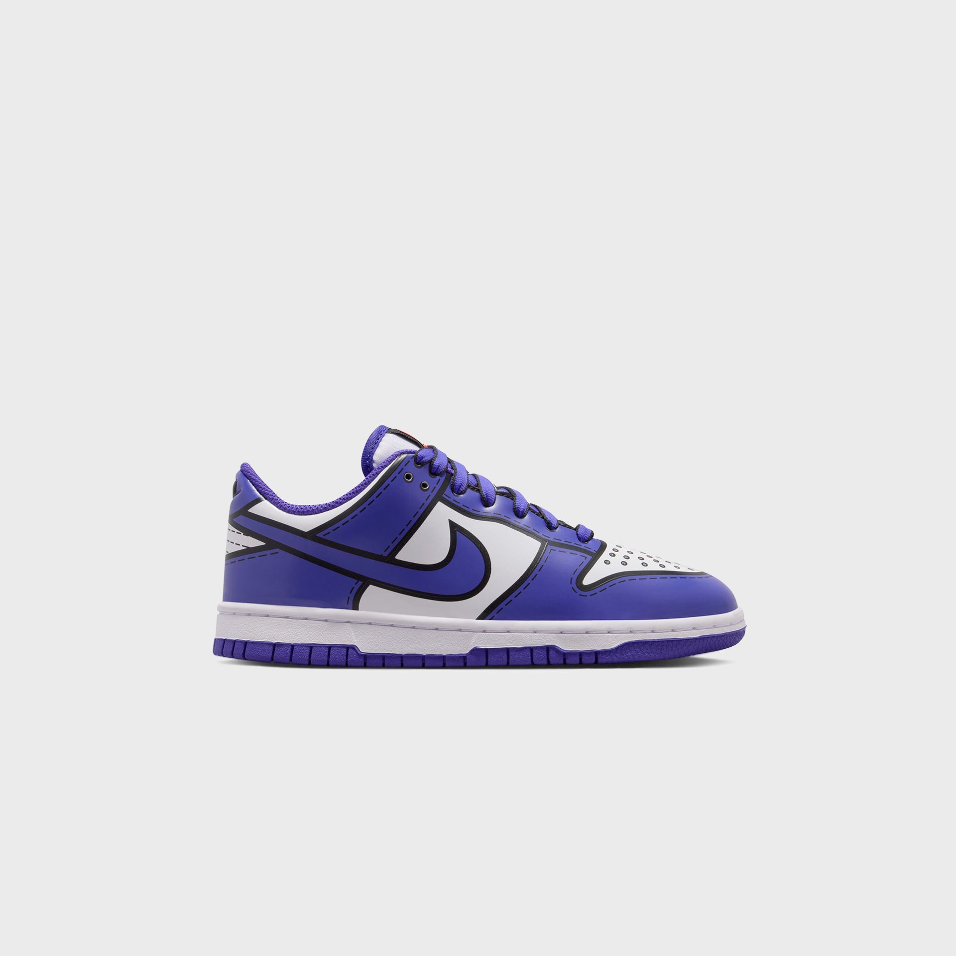 Nike x LEGO GS Dunk Low - White / Rush Blue / Tour Yellow / Bright Concord