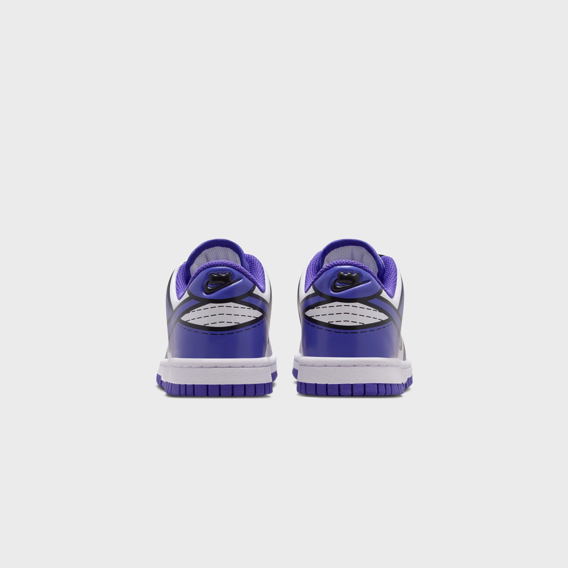 Nike x LEGO GS Dunk Low - White / Rush Blue / Tour Yellow / Bright Concord