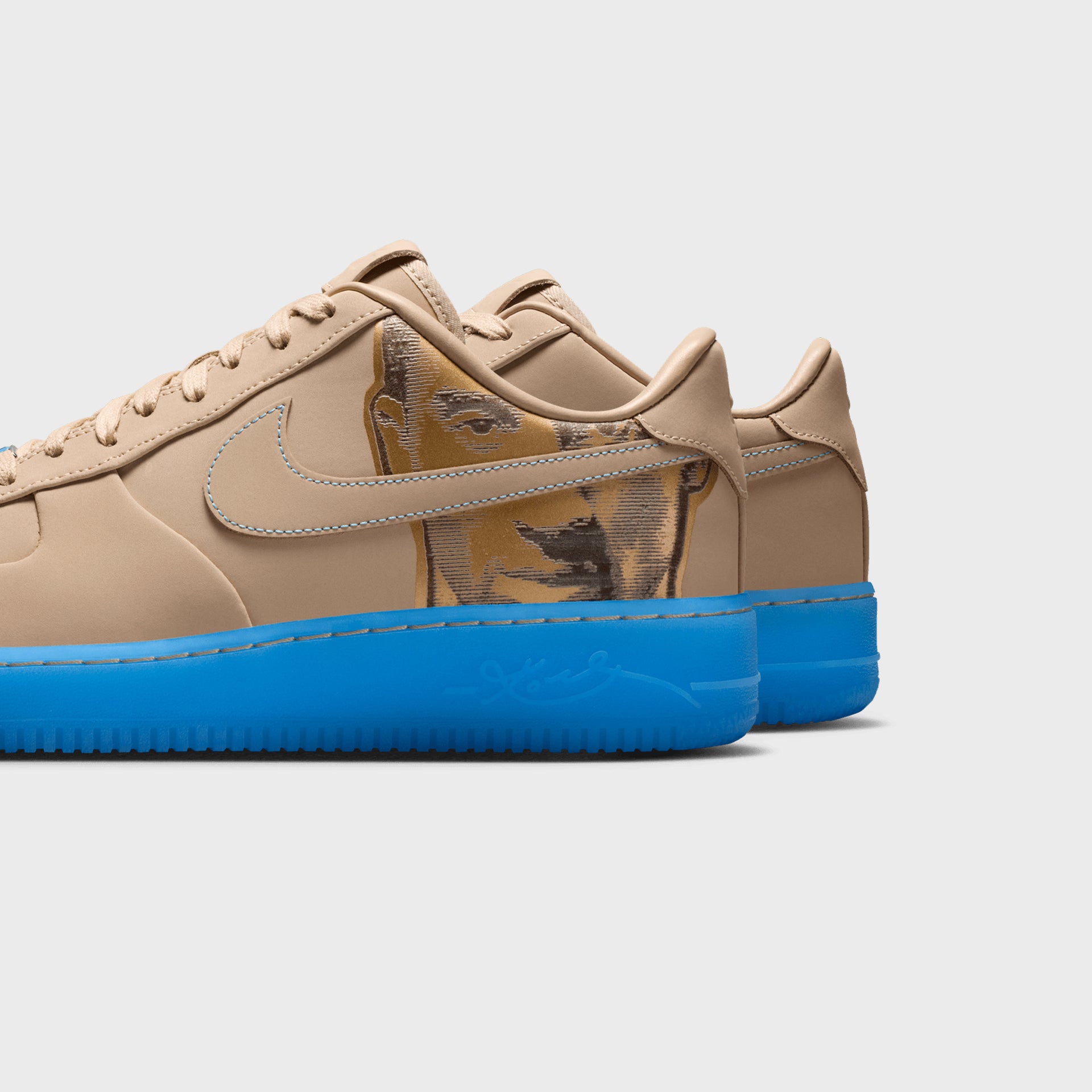 Nike Air Force 1 Low Protro - Linen / University Blue