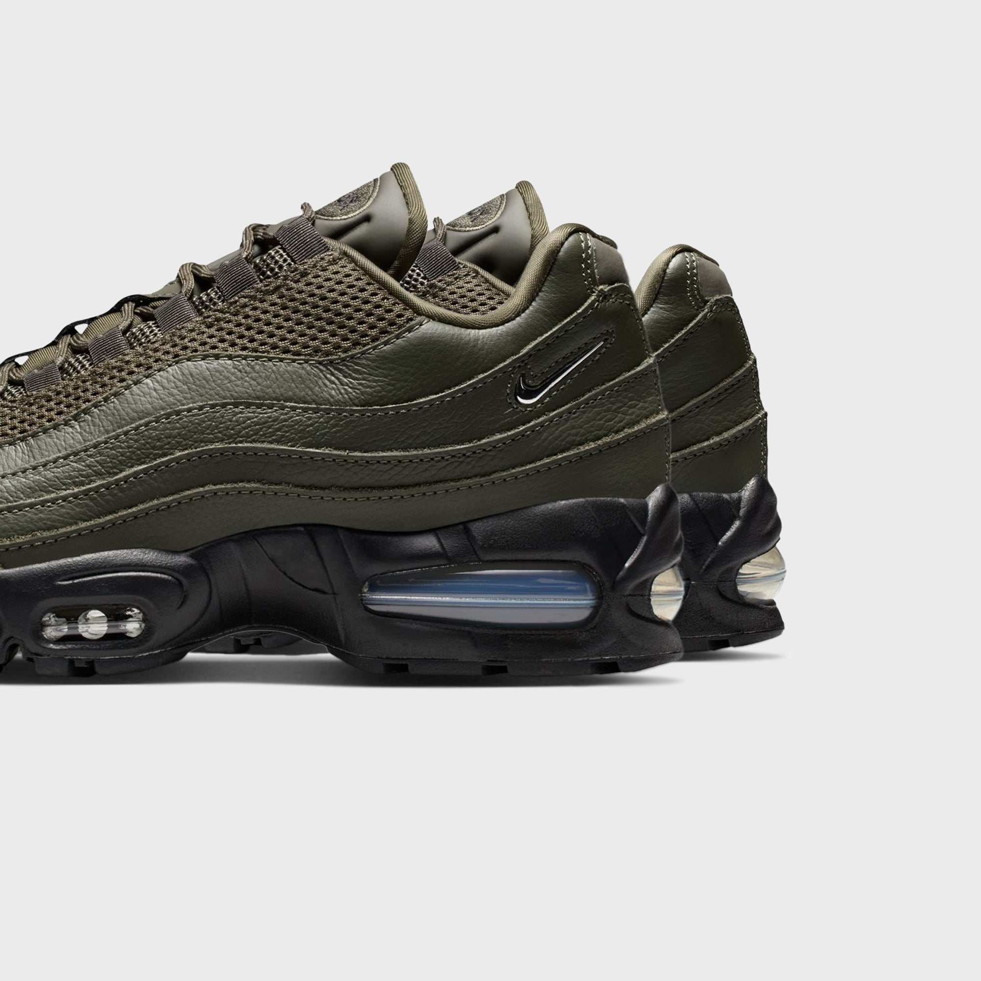 Nike W Air Max 95 Big Bubble - Cargo Khaki / Med Olive-Black