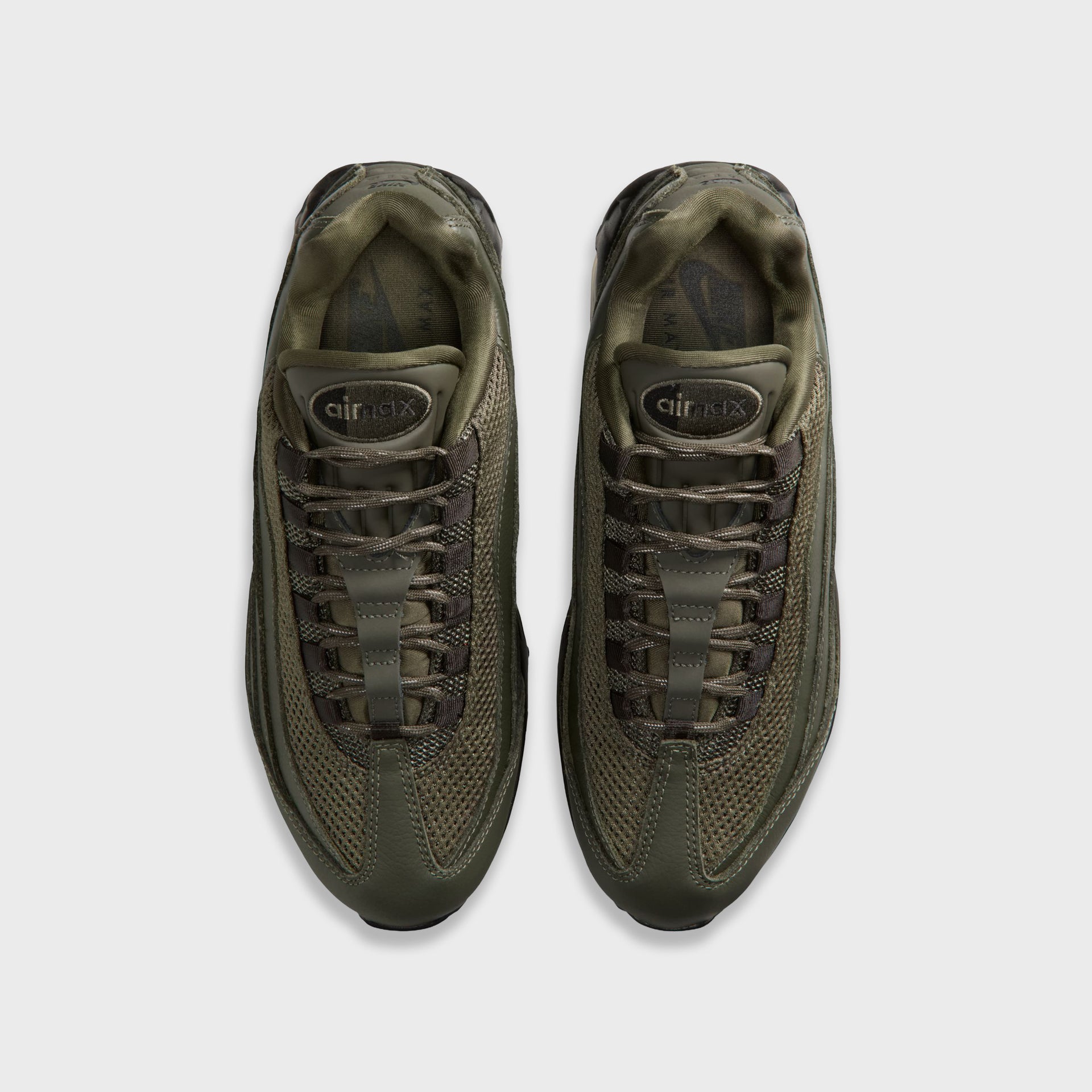 Nike W Air Max 95 Big Bubble - Cargo Khaki / Med Olive-Black