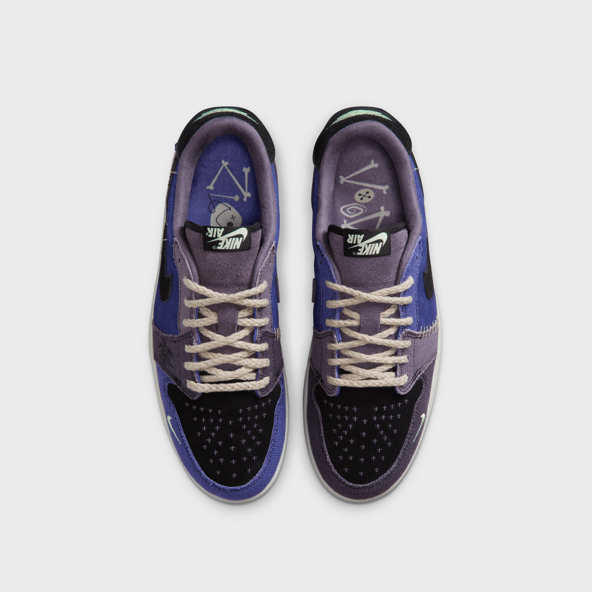Jordan Air Jordan 1 Retro Low OG - Regency Purple / Vapor Green / Black