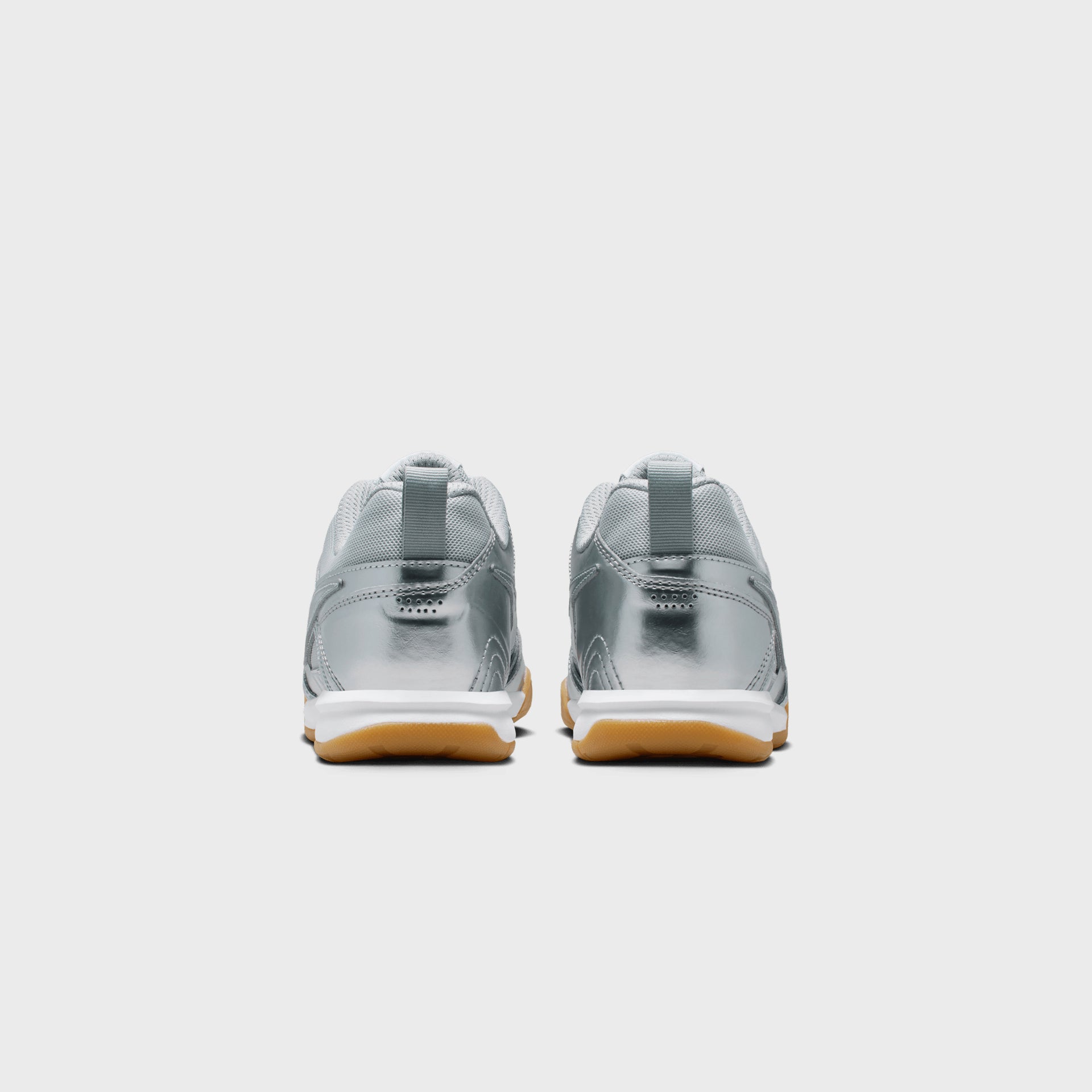 Nike GS Gato LV8 - Metallic Silver / White / Gum Light Brown
