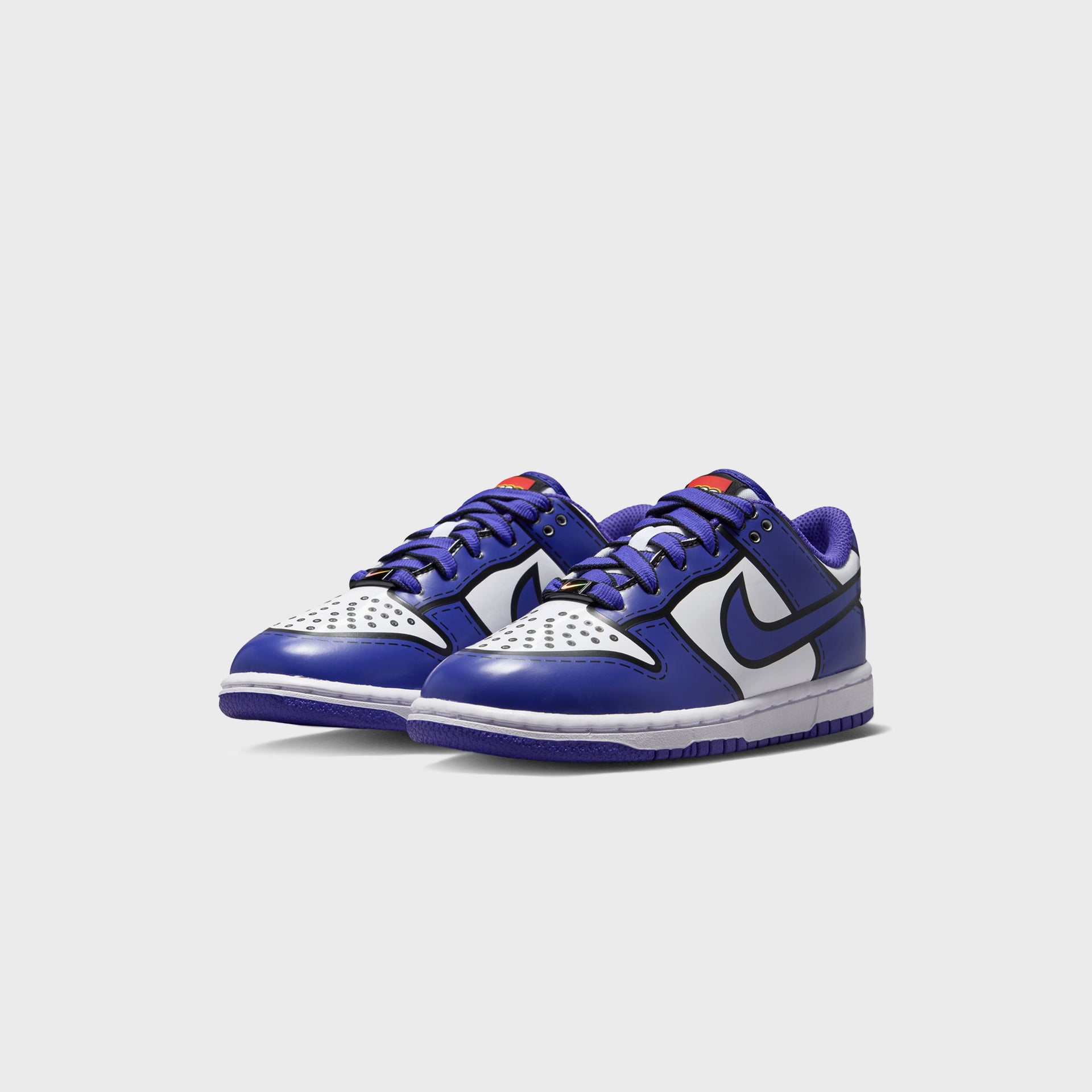 Nike x LEGO PS Dunk Low - White / Rush Blue / Tour Yellow / Bright Concord