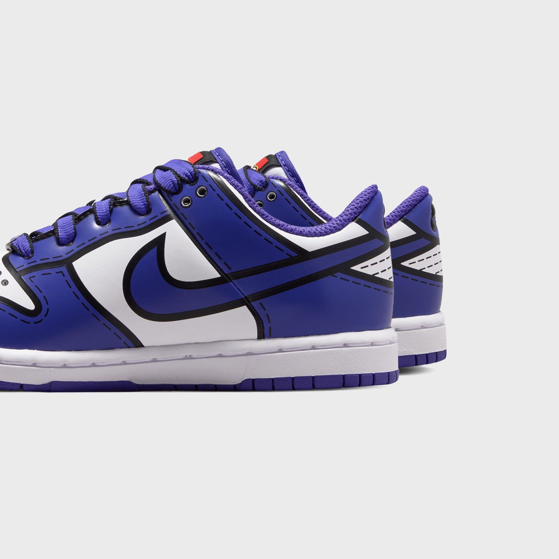 Nike x LEGO PS Dunk Low - White / Rush Blue / Tour Yellow / Bright Concord