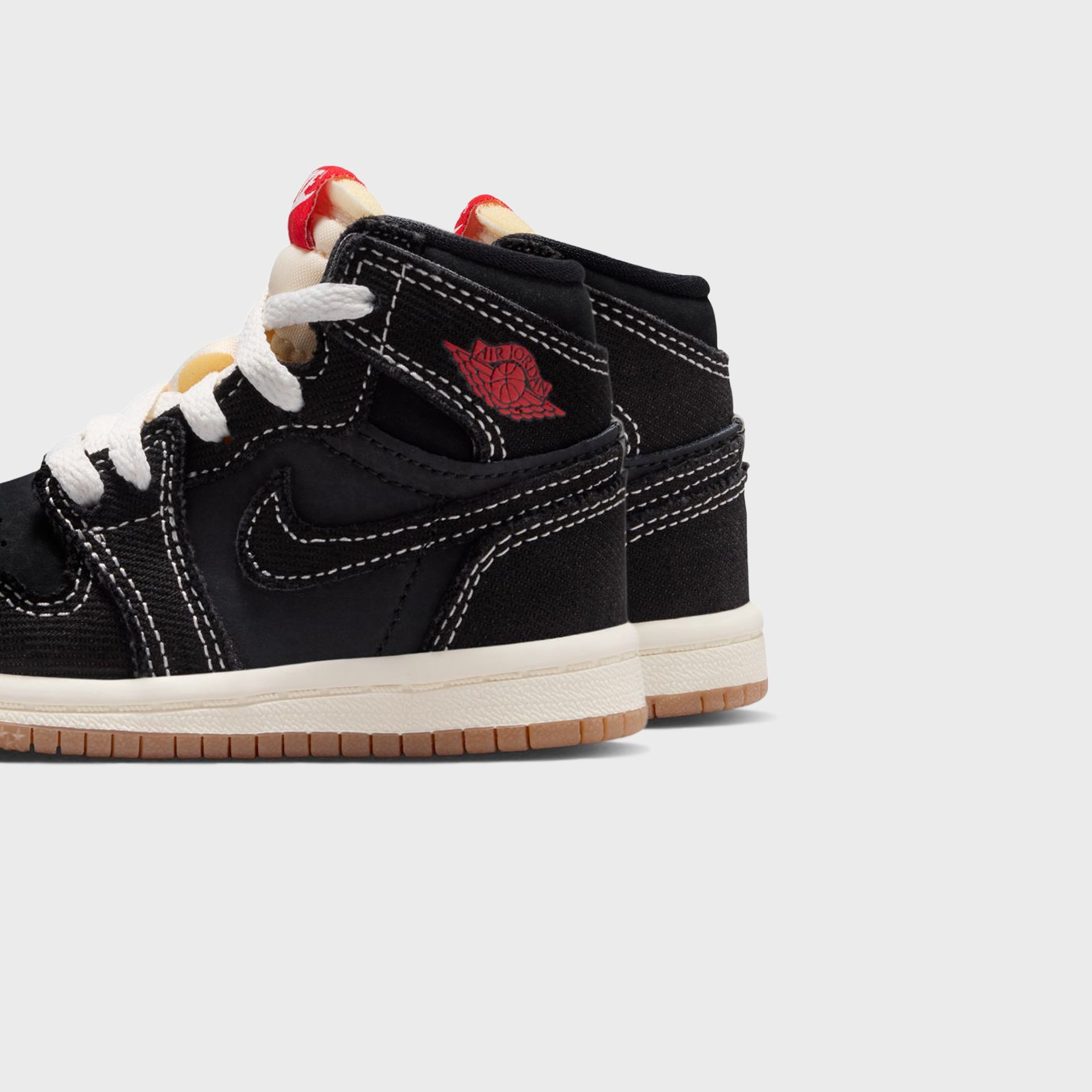 Jordan TD Jordan 1 Hi OG Flight Club - Black