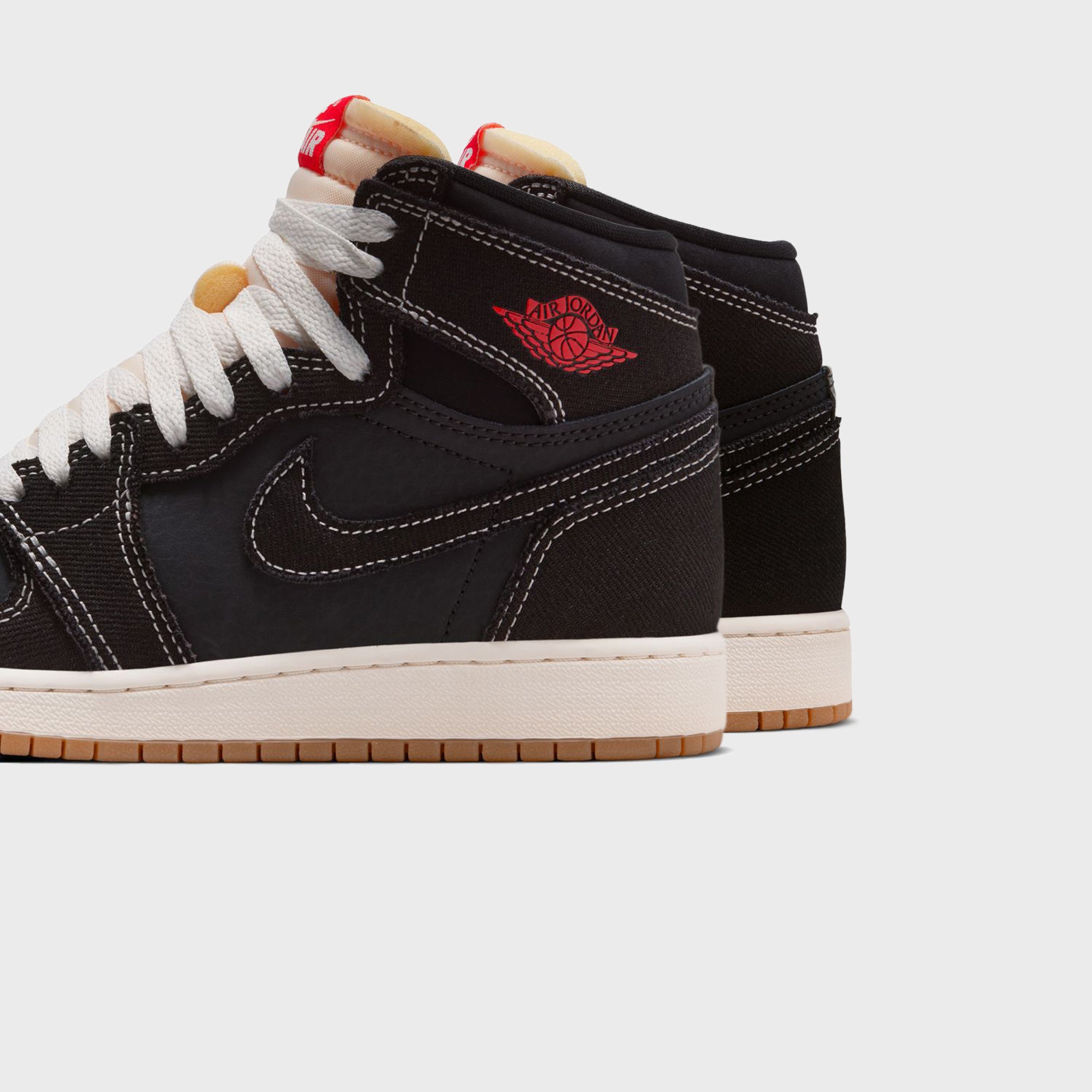 Jordan GS Air Jordan 1 HI OG Flight Club - Black – Kith Japan