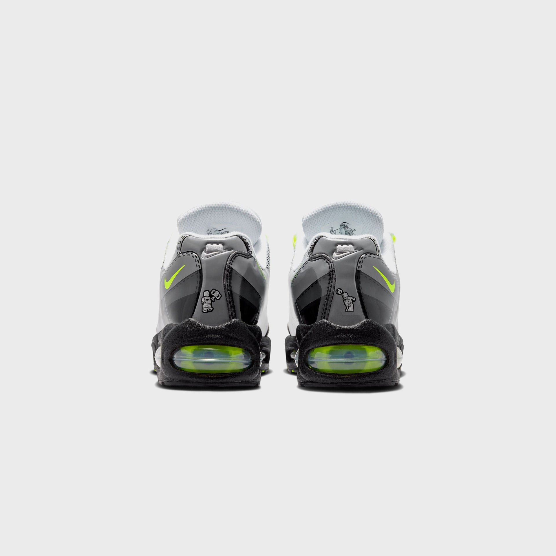 Nike x LEGO® GS Air Max 95 - Black / Dark Smoke Grey / Smoke Grey / Metallic Silver