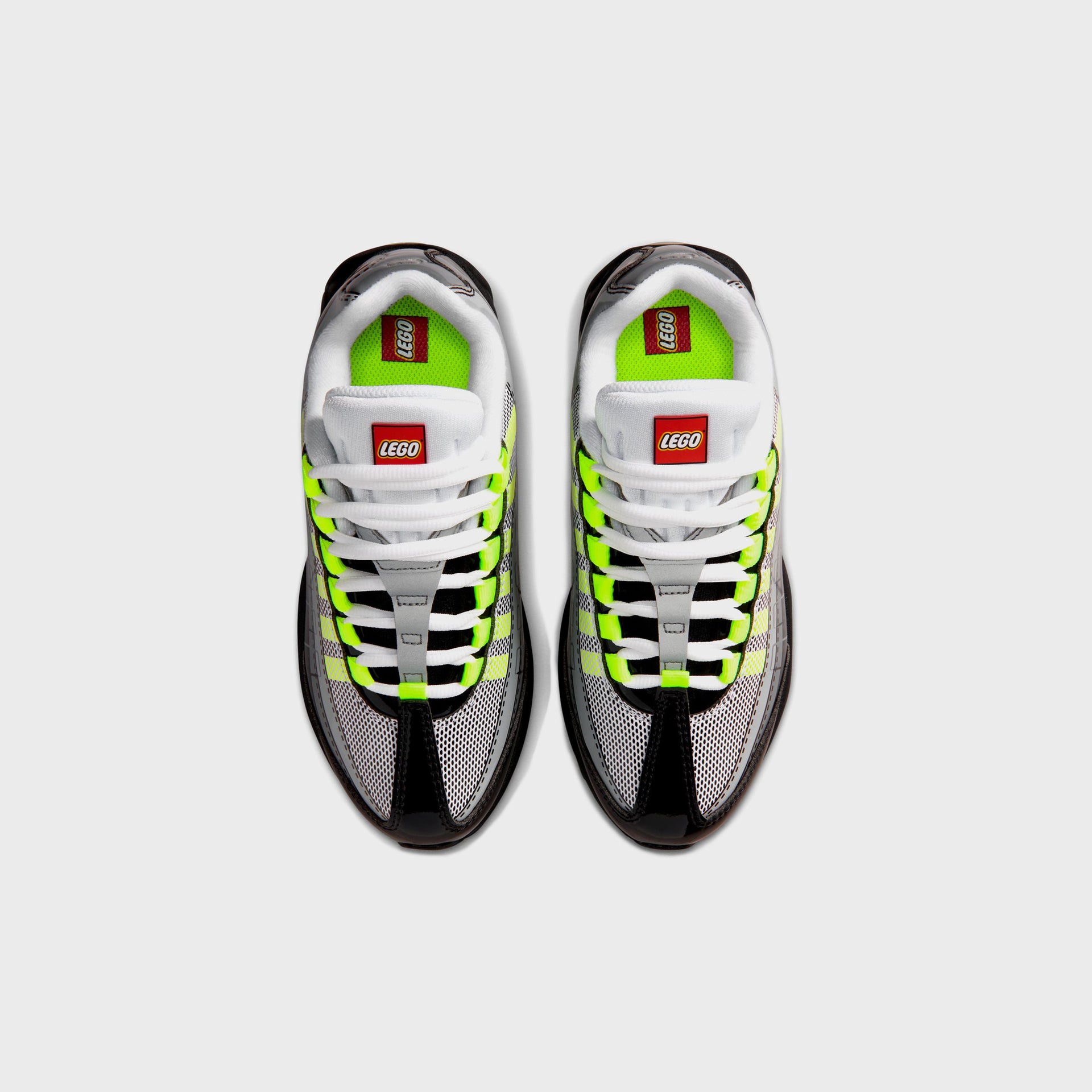 Nike x LEGO® GS Air Max 95 - Black / Dark Smoke Grey / Smoke Grey / Metallic Silver