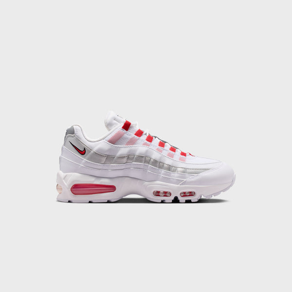 Nike Air Max 95 SE - White / Speed Red / Metallic Silver