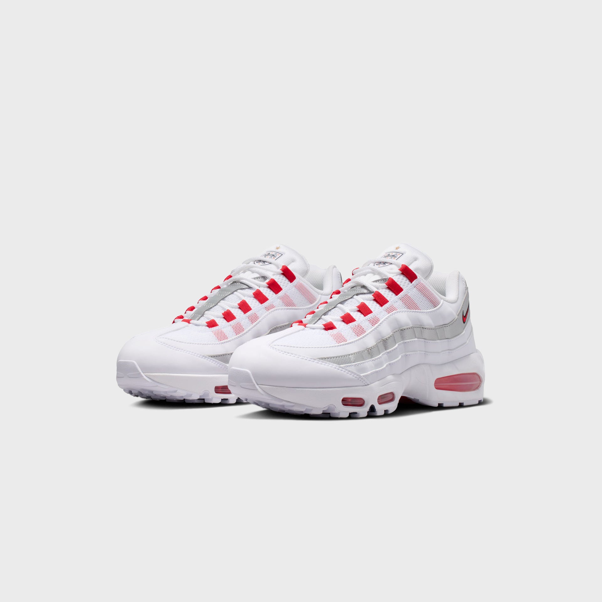 Nike Air Max 95 SE - White / Speed Red / Metallic Silver / Obsidian