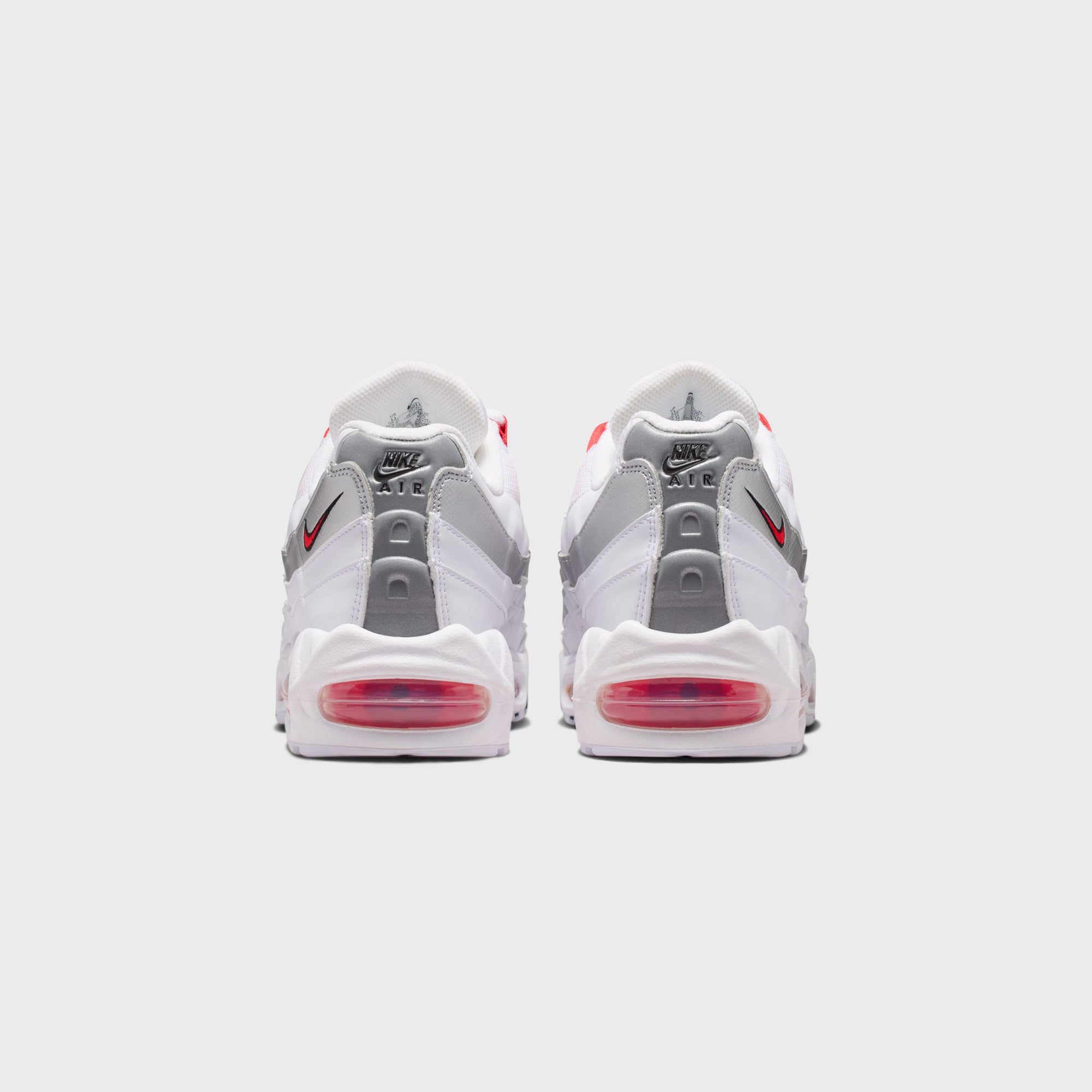 Nike Air Max 95 SE - White / Speed Red / Metallic Silver