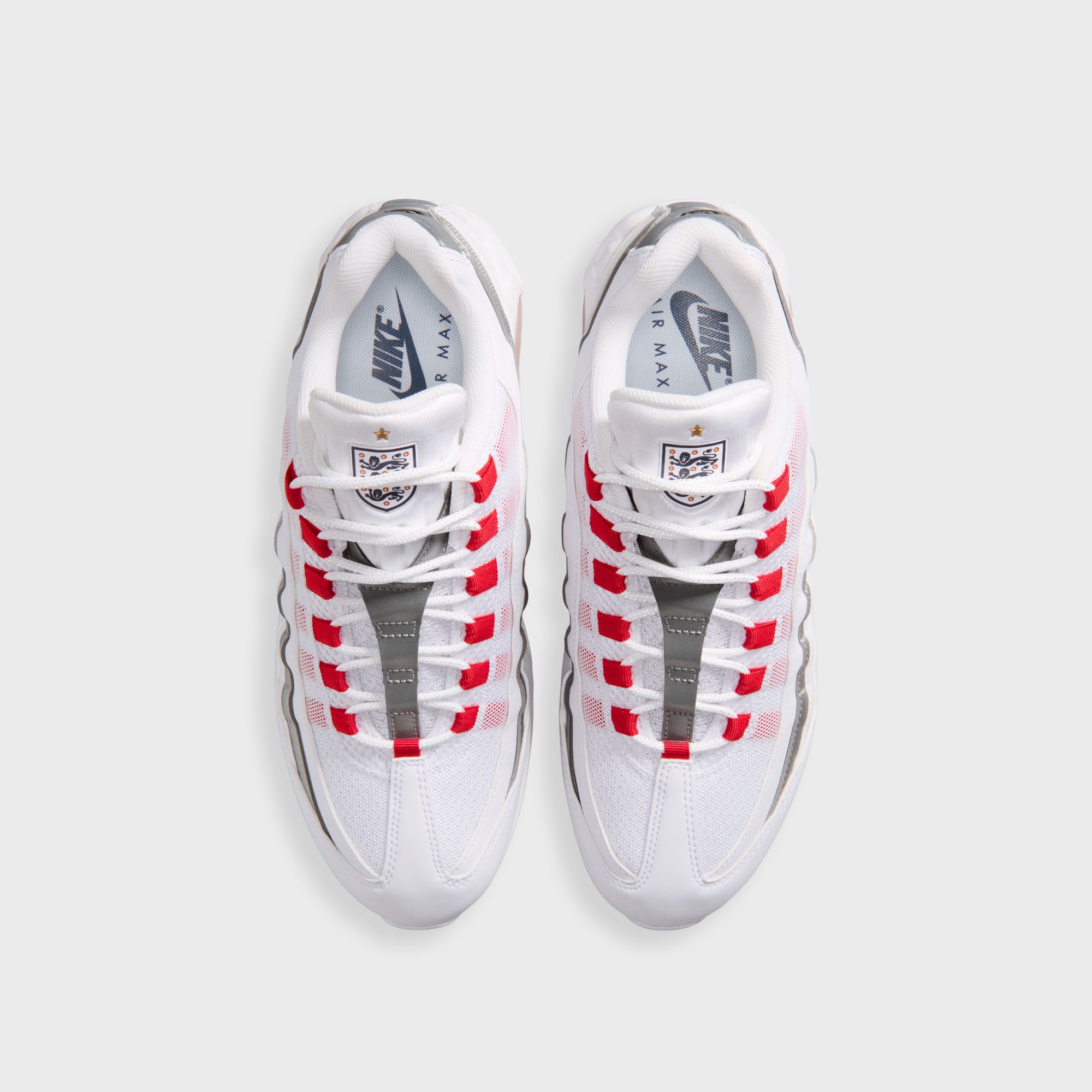 Nike Air Max 95 SE - White / Speed Red / Metallic Silver