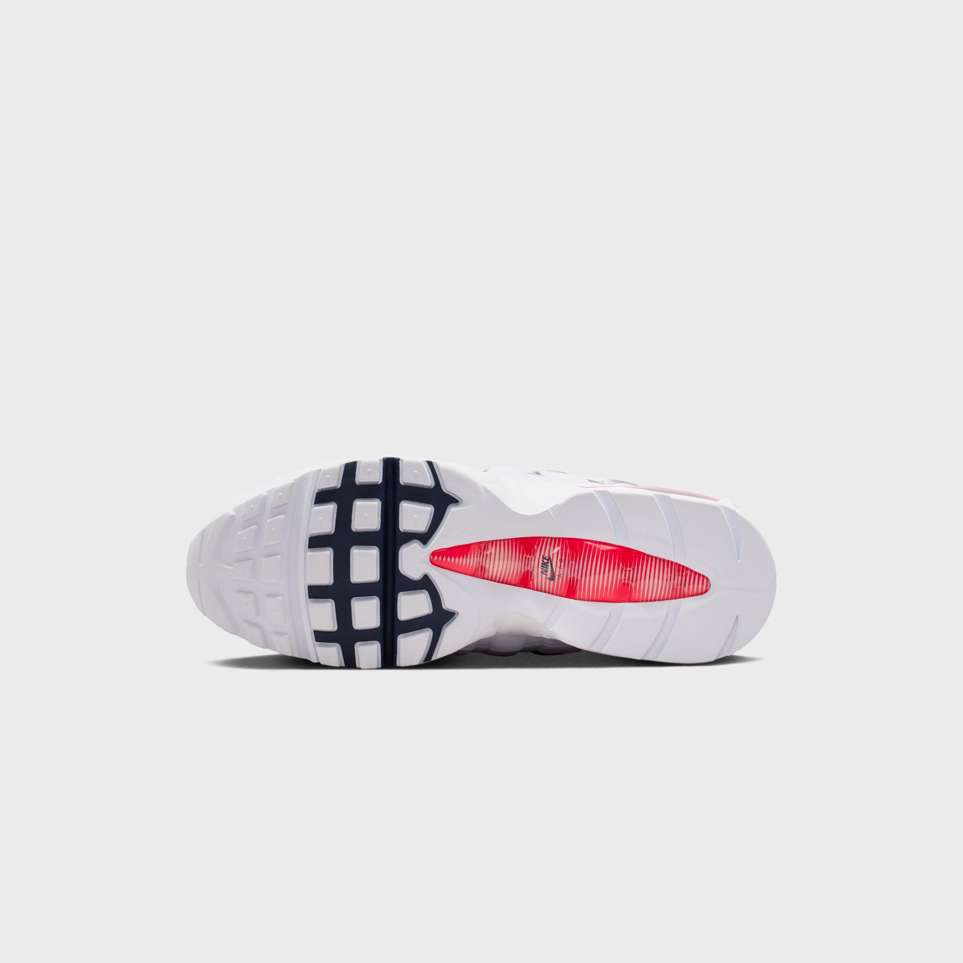 Nike Air Max 95 SE - White / Speed Red / Metallic Silver / Obsidian
