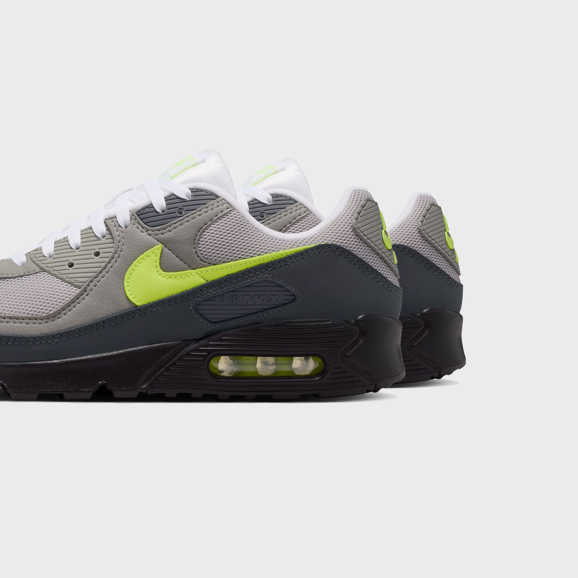 Nike Air Max 90 - Black/Anthracite/Light Charcoal/Neon Yellow