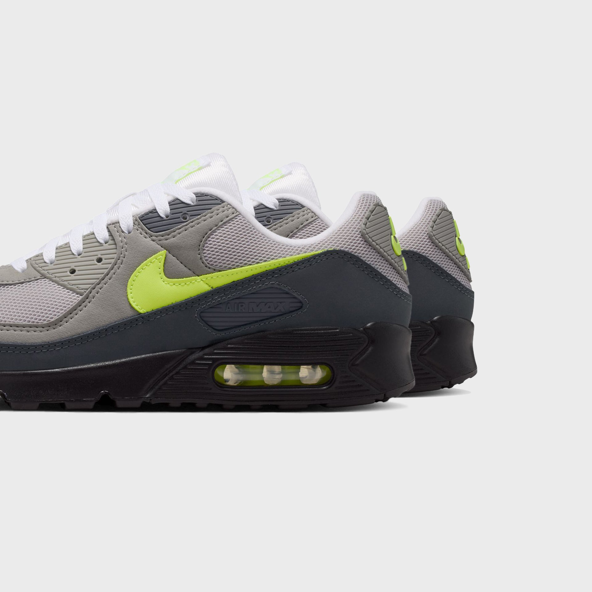 Nike Air Max 90 - Black/Anthracite/Light Charcoal/Neon Yellow