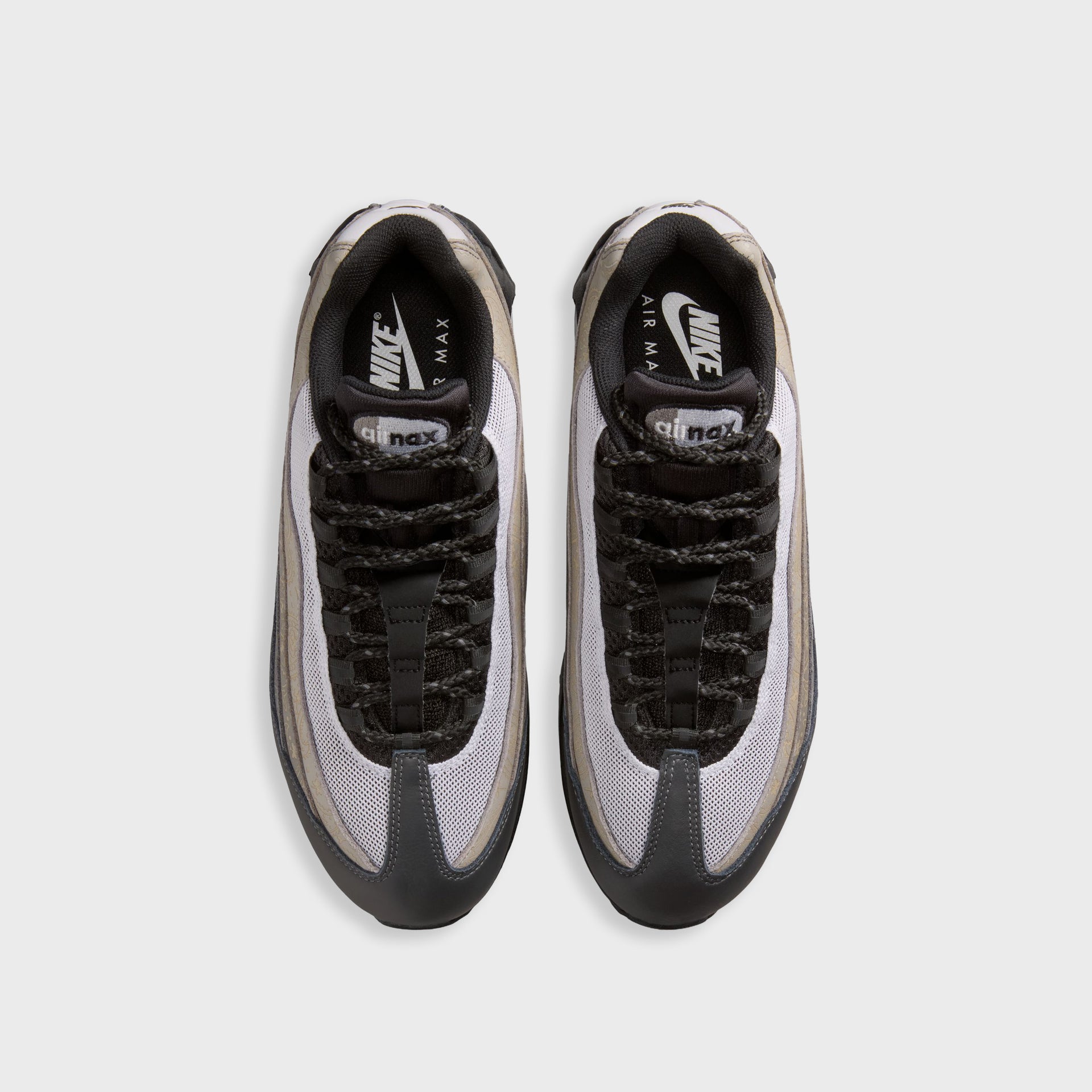 Nike Air Max 95 Big Bubble SP - White / Light Graphite / Light Charcoal /Black
