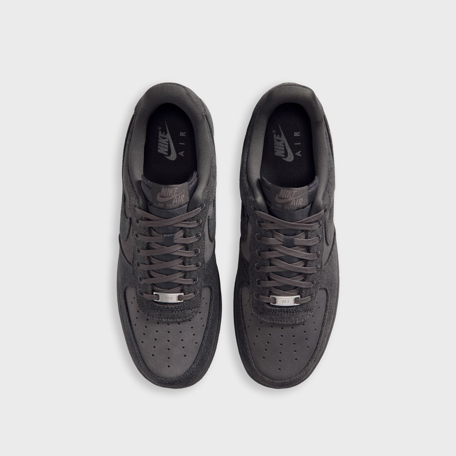 Nike Air Force 1 '07 LV8 - Anthracite / Medium Ash / Metallic Silver / Anthracite