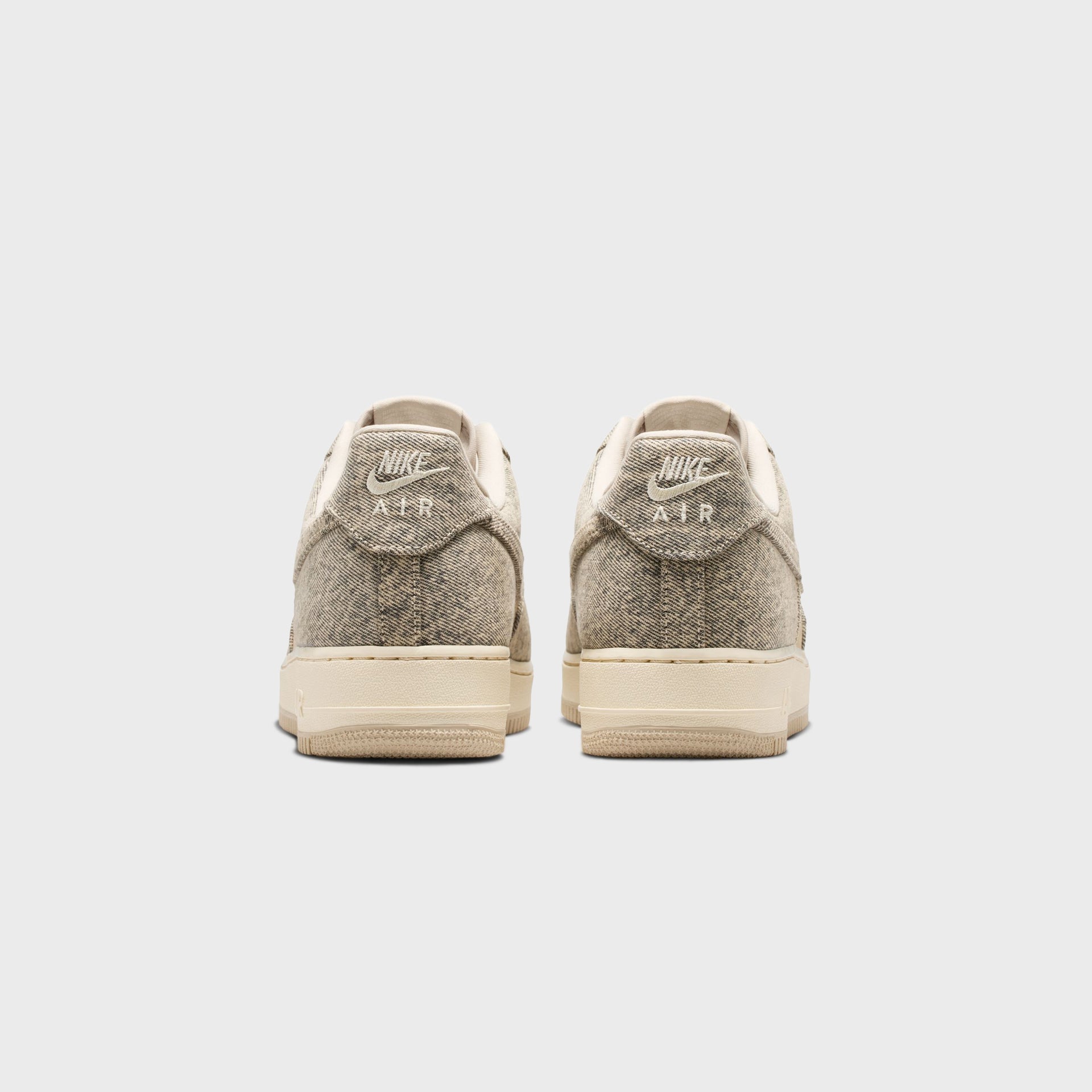 Nike Air Force 1 '07 LV8 - Denim Desert Khaki / Light Khaki / Metallic Silver