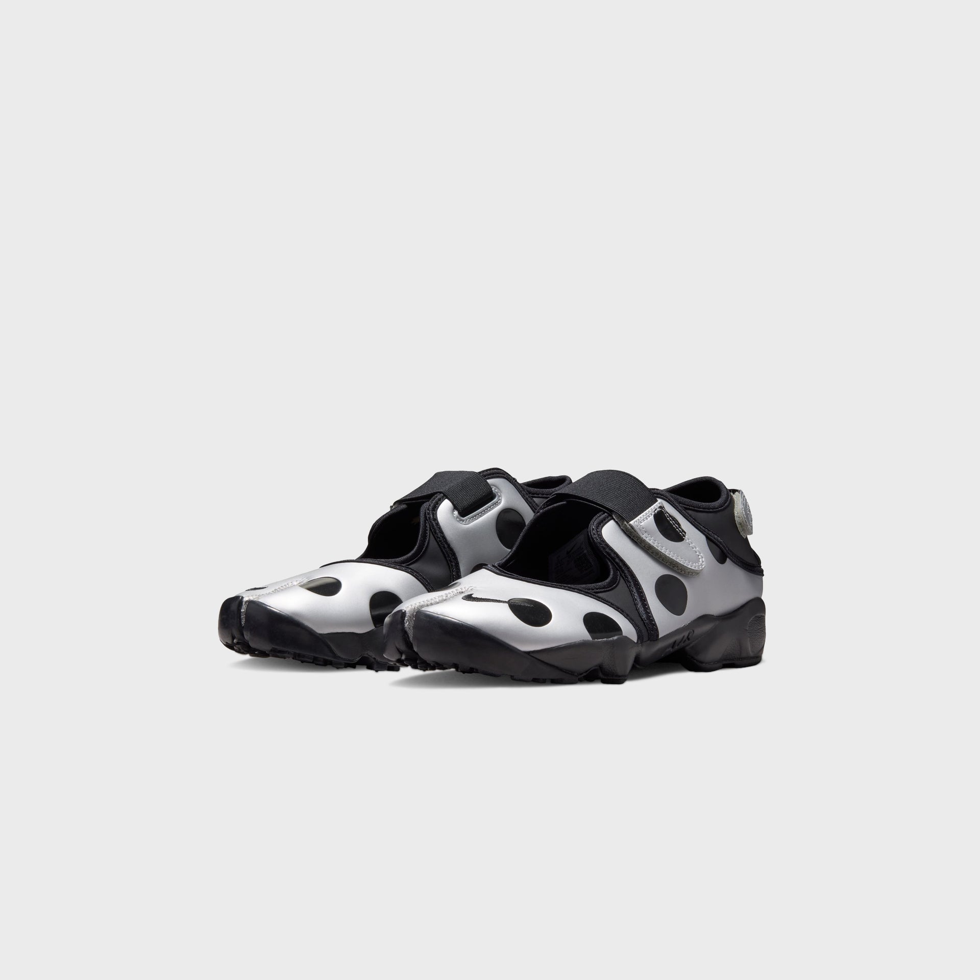 Nike Air Rift Dot - Black /Black / Metallic Silver