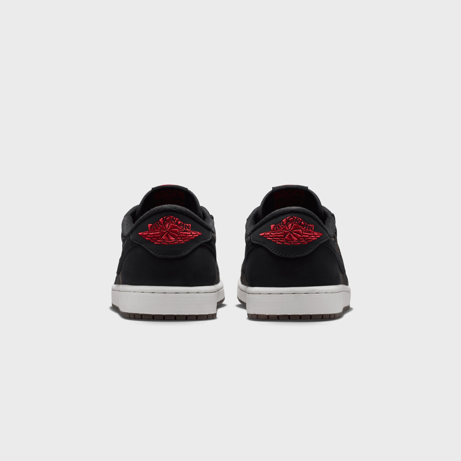 Jordan Air Jordan 1 Low OG LS - Black / University Red / Palomino / Summit White
