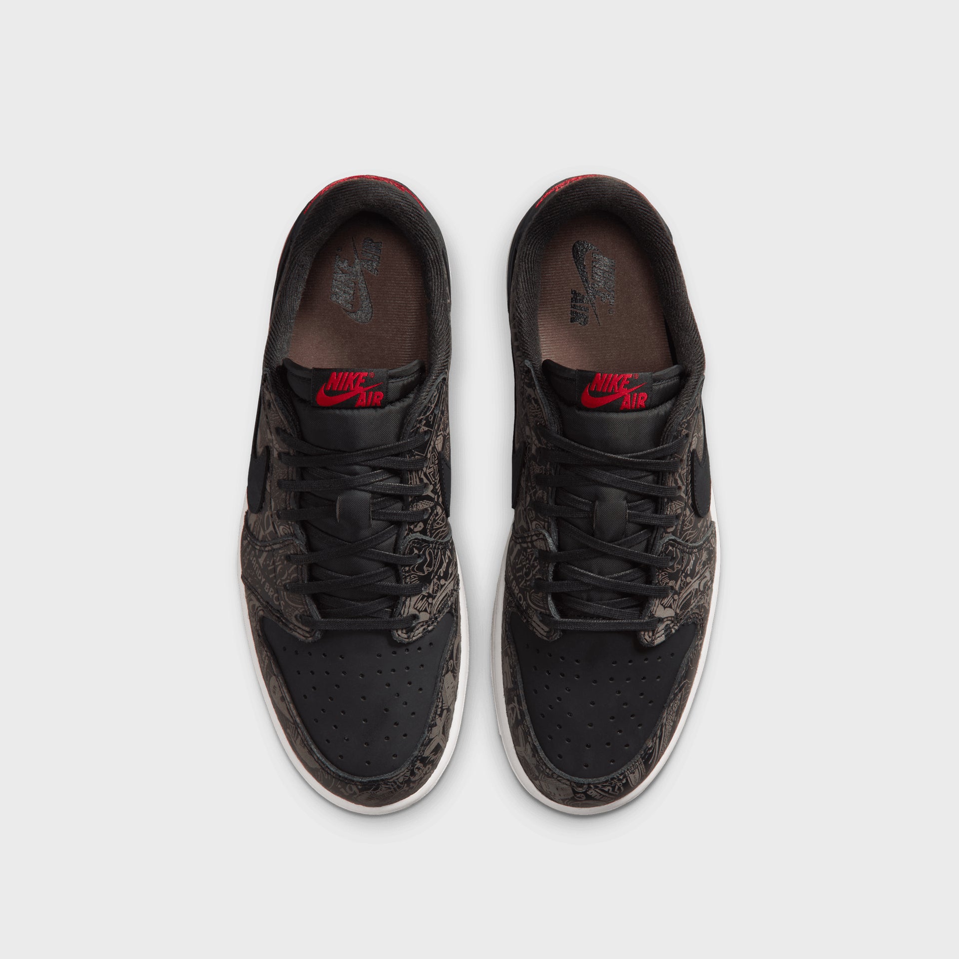 Jordan Air Jordan 1 Low OG LS - Black / University Red / Palomino / Summit White