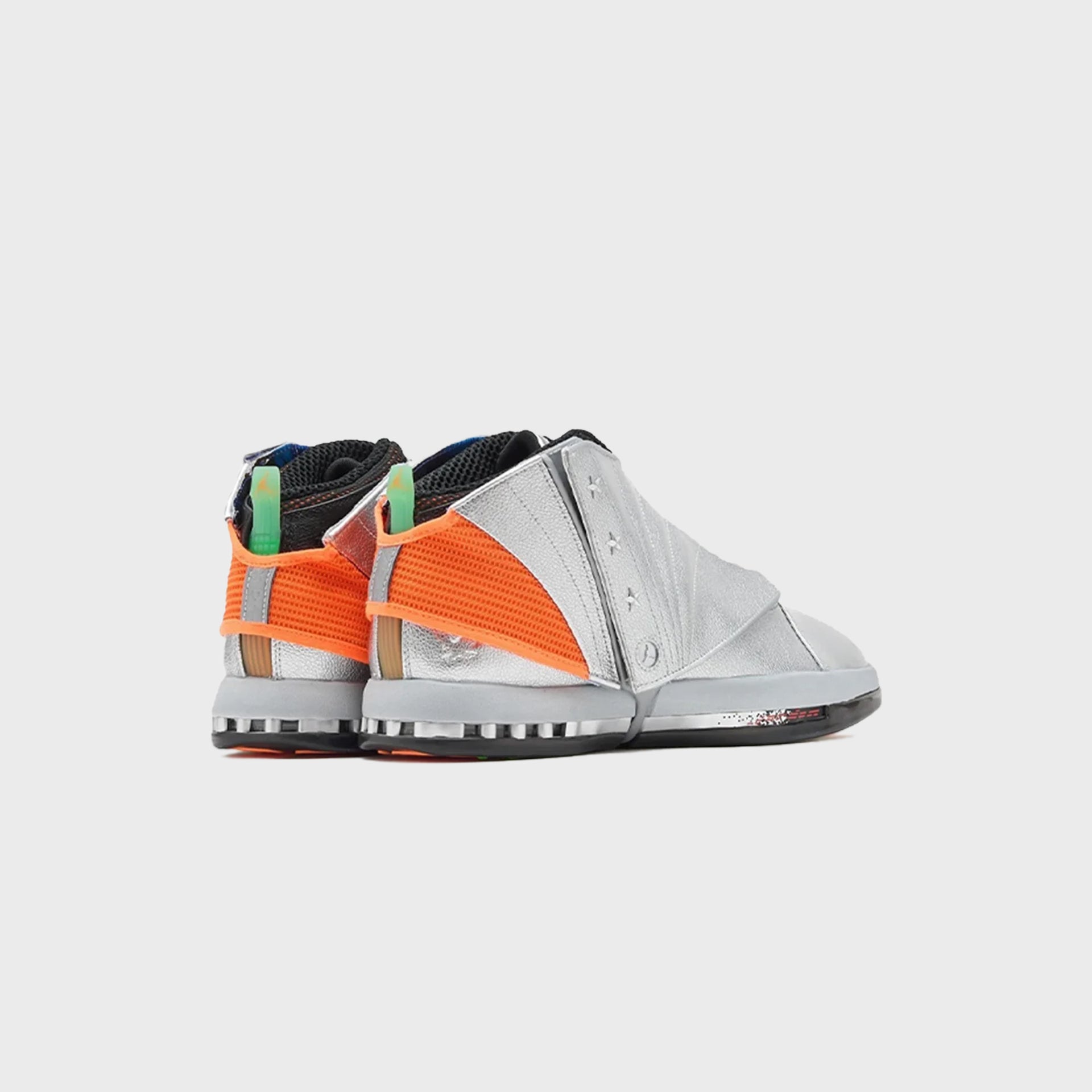 Jordan × Free The Youth Air Jordan 16 SP - Metallic Silver / Picante Red / Metallic Silver / Total Orange