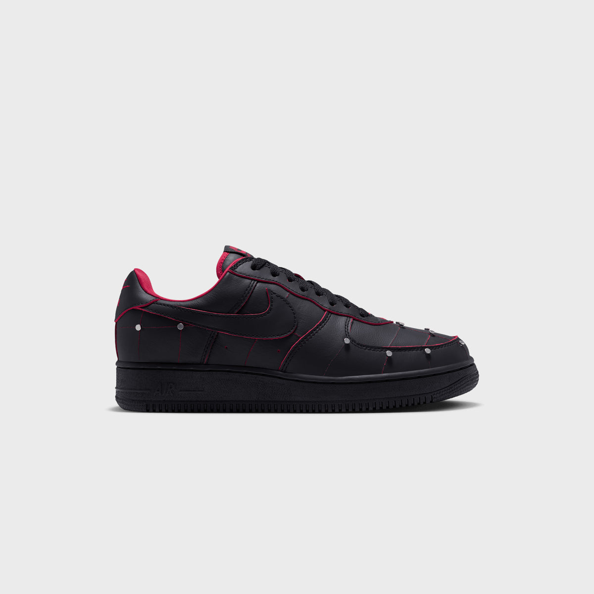 Nike Air Force 1 '01 - Black / Gym Red / Metallic Silver
