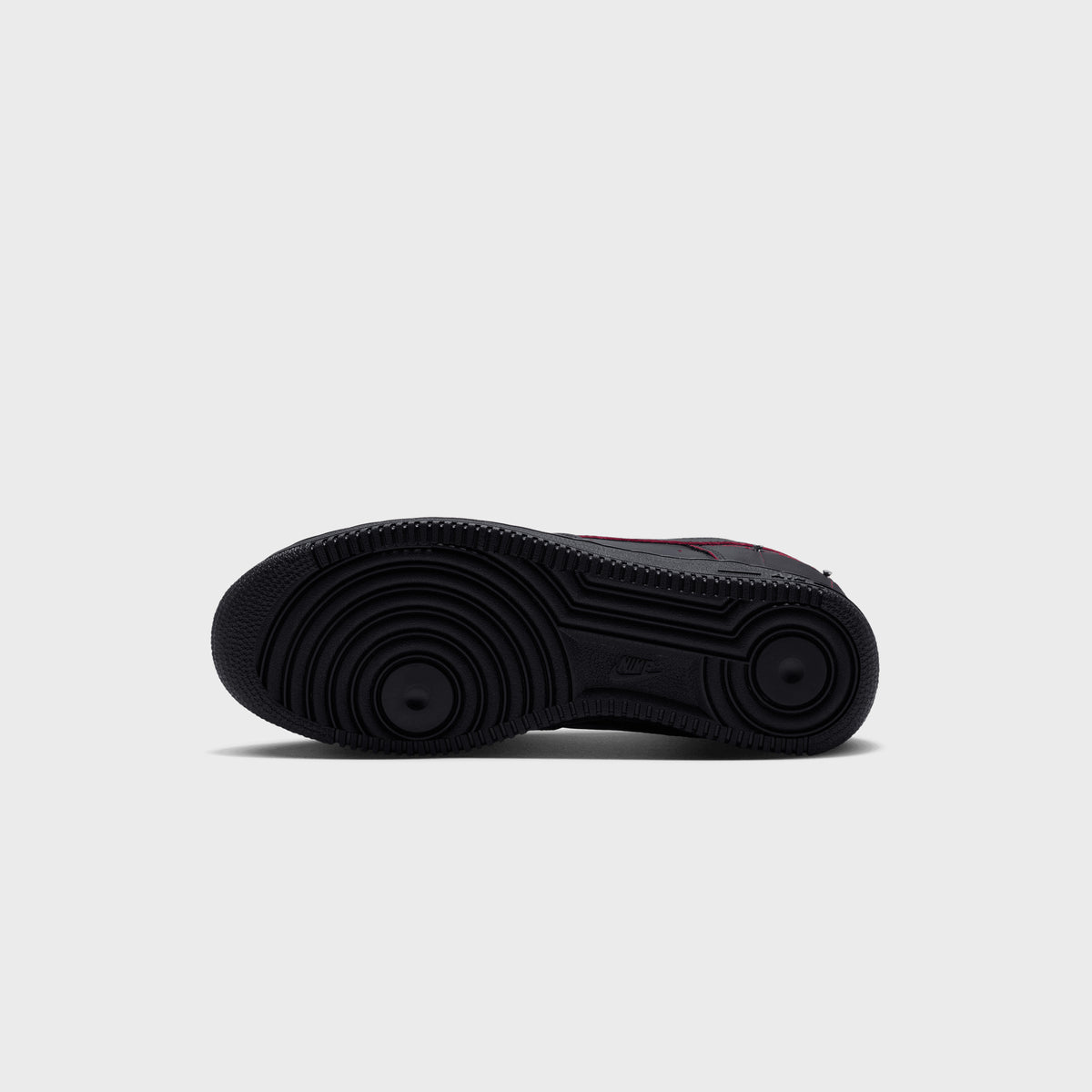 Nike Air Force 1 '01 - Black / Gym Red / Metallic Silver