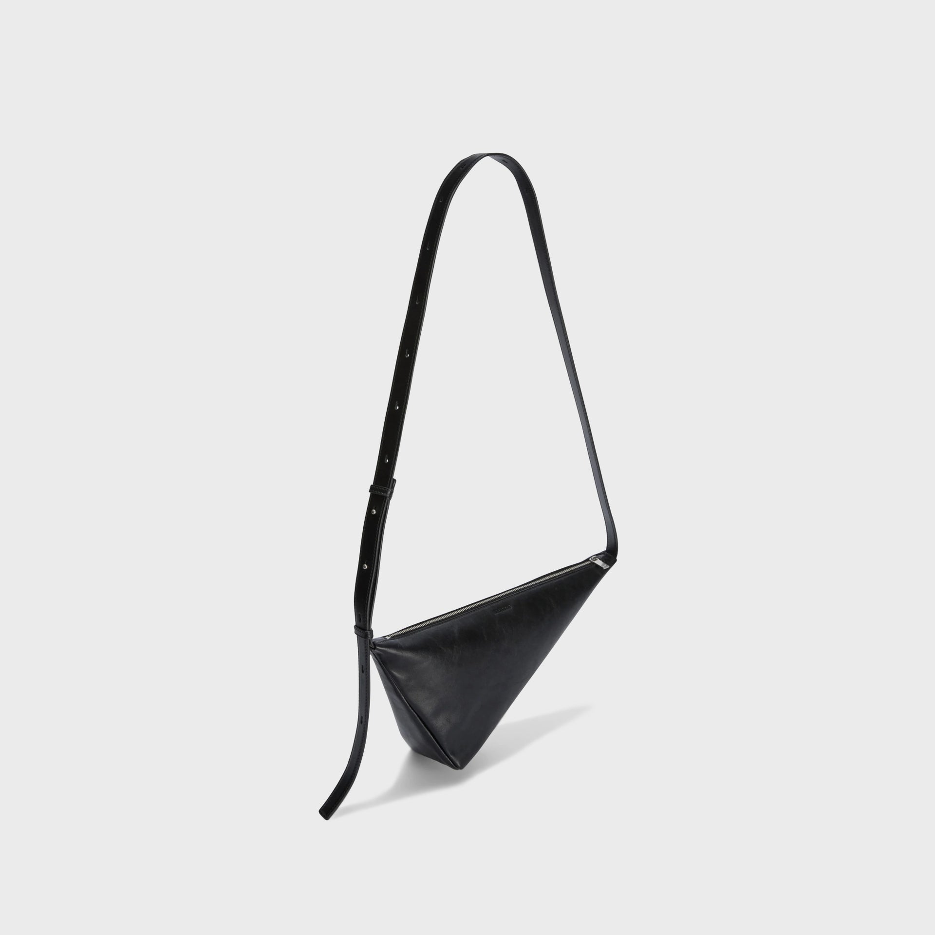 Jil Sander Triangle Crossbody Bag - Black