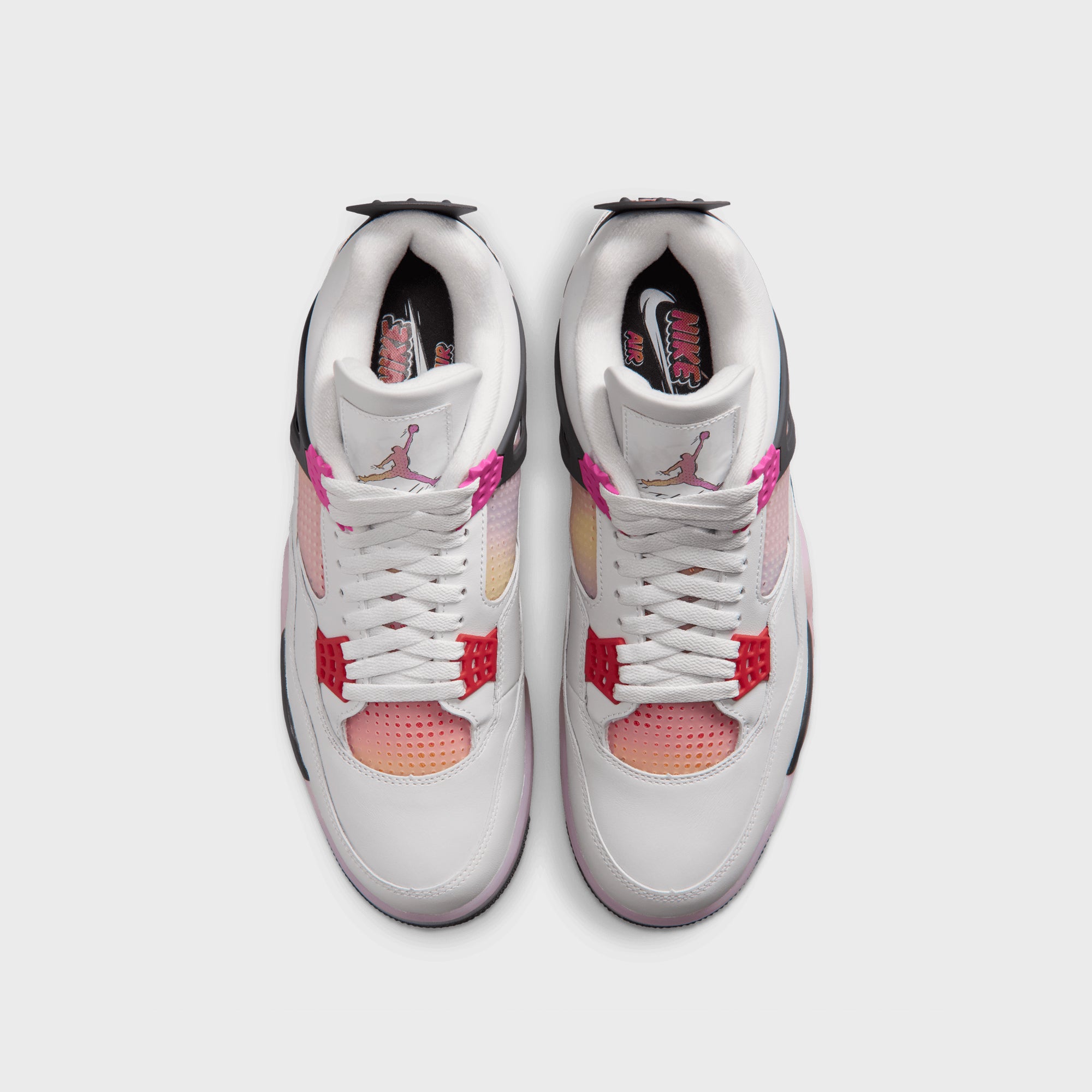 Jordan Air Jordan 4 Retro - Off White / Anthracite /Fire Pink