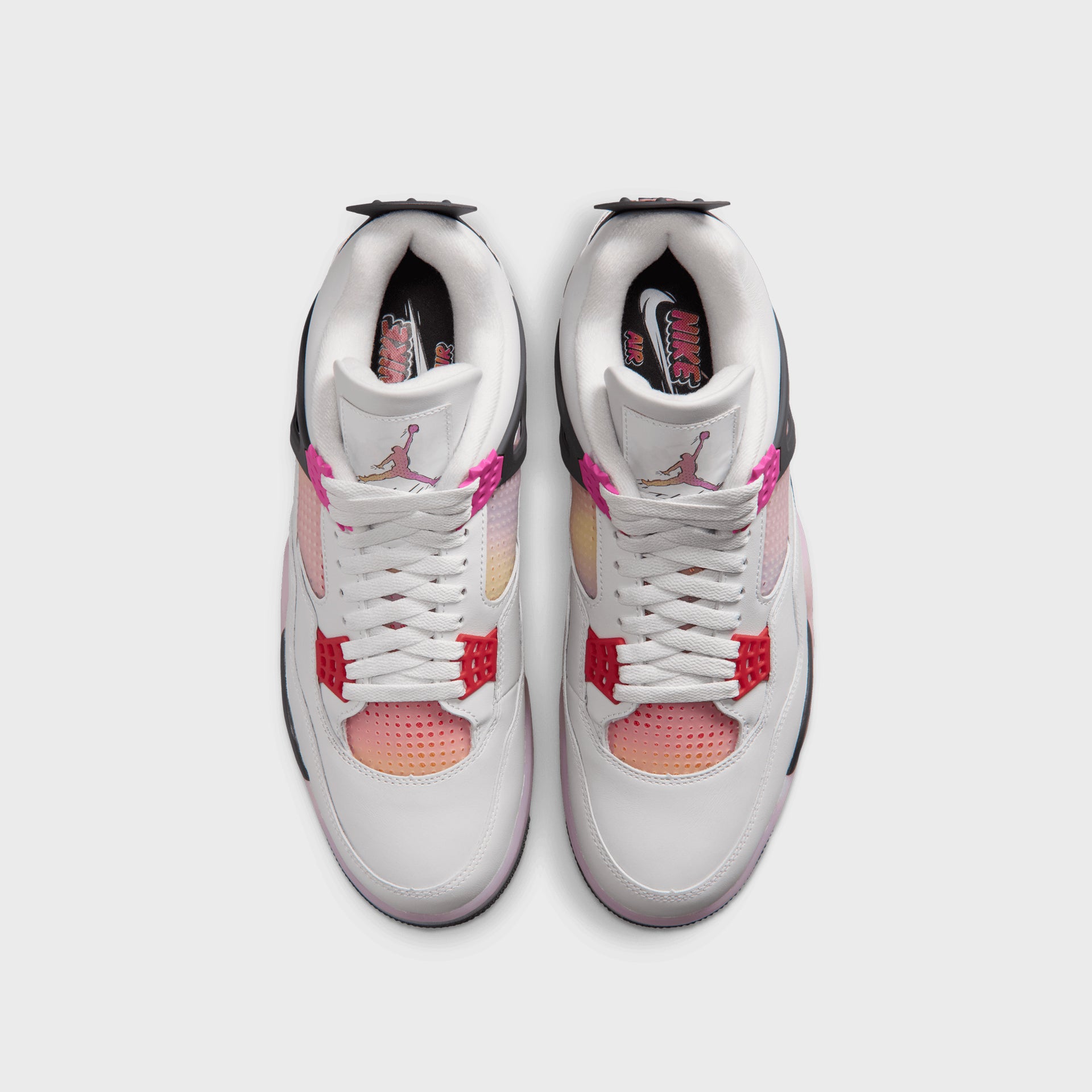 Jordan Air Jordan 4 Retro - Off White / Anthracite /Fire Pink