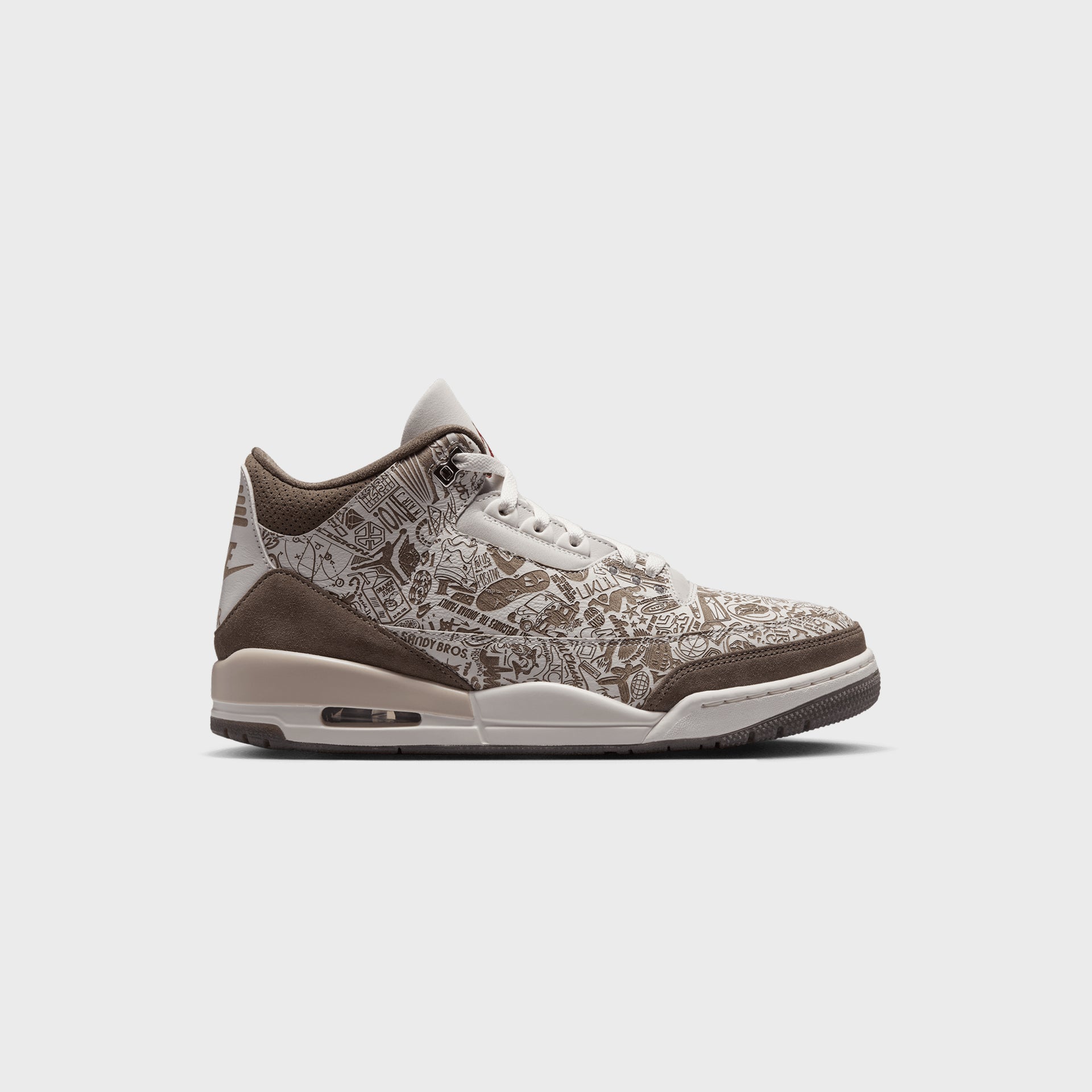 Jordan Air Jordan 3 Retro - Phantom / Palomino / University Red