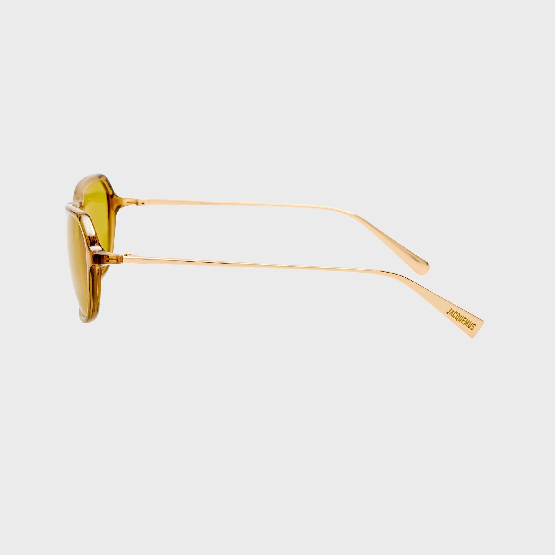 Jacquemus Jac 212 Frames - Brown / Light Gold / Ochre