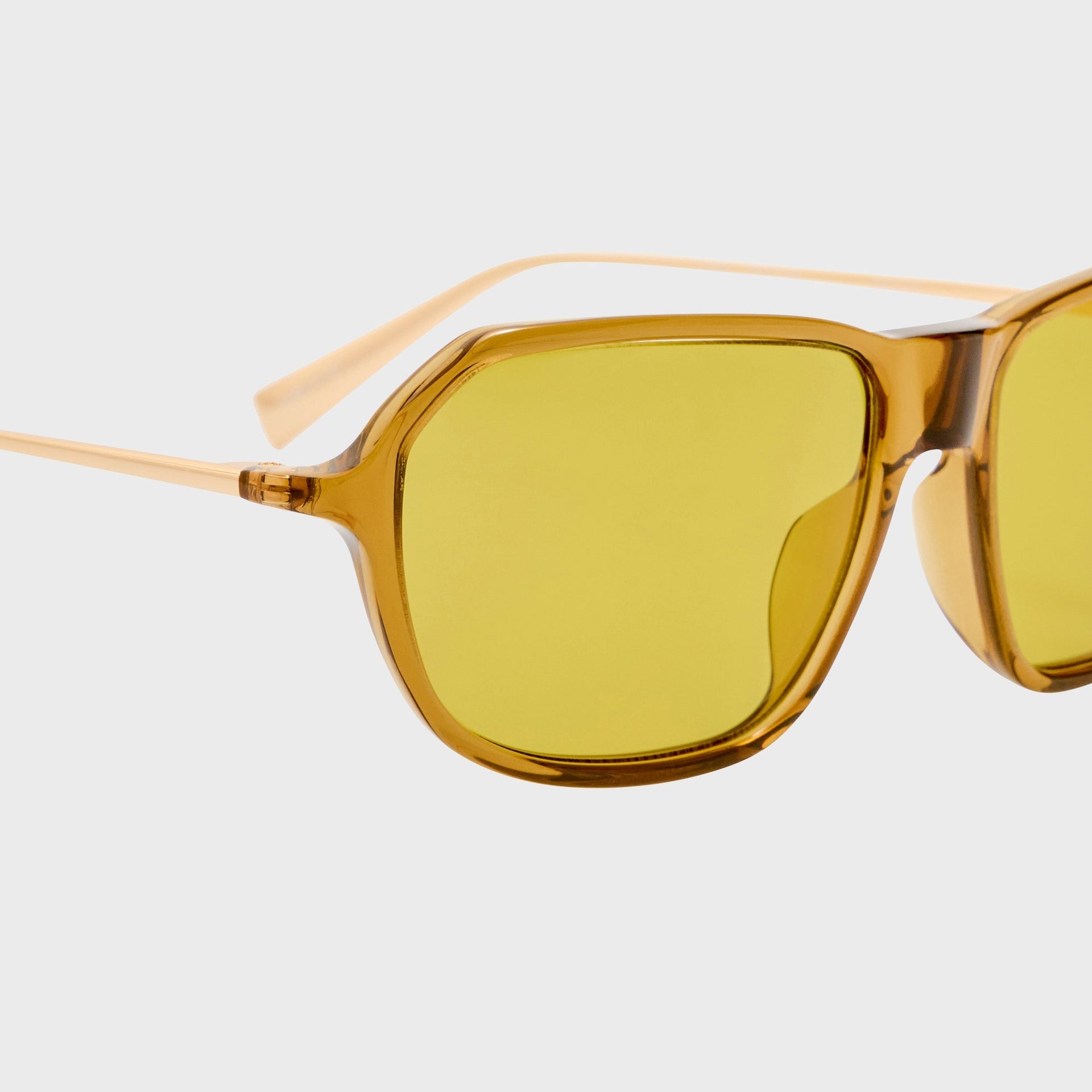 Jacquemus Jac 212 Frames - Brown / Light Gold / Ochre