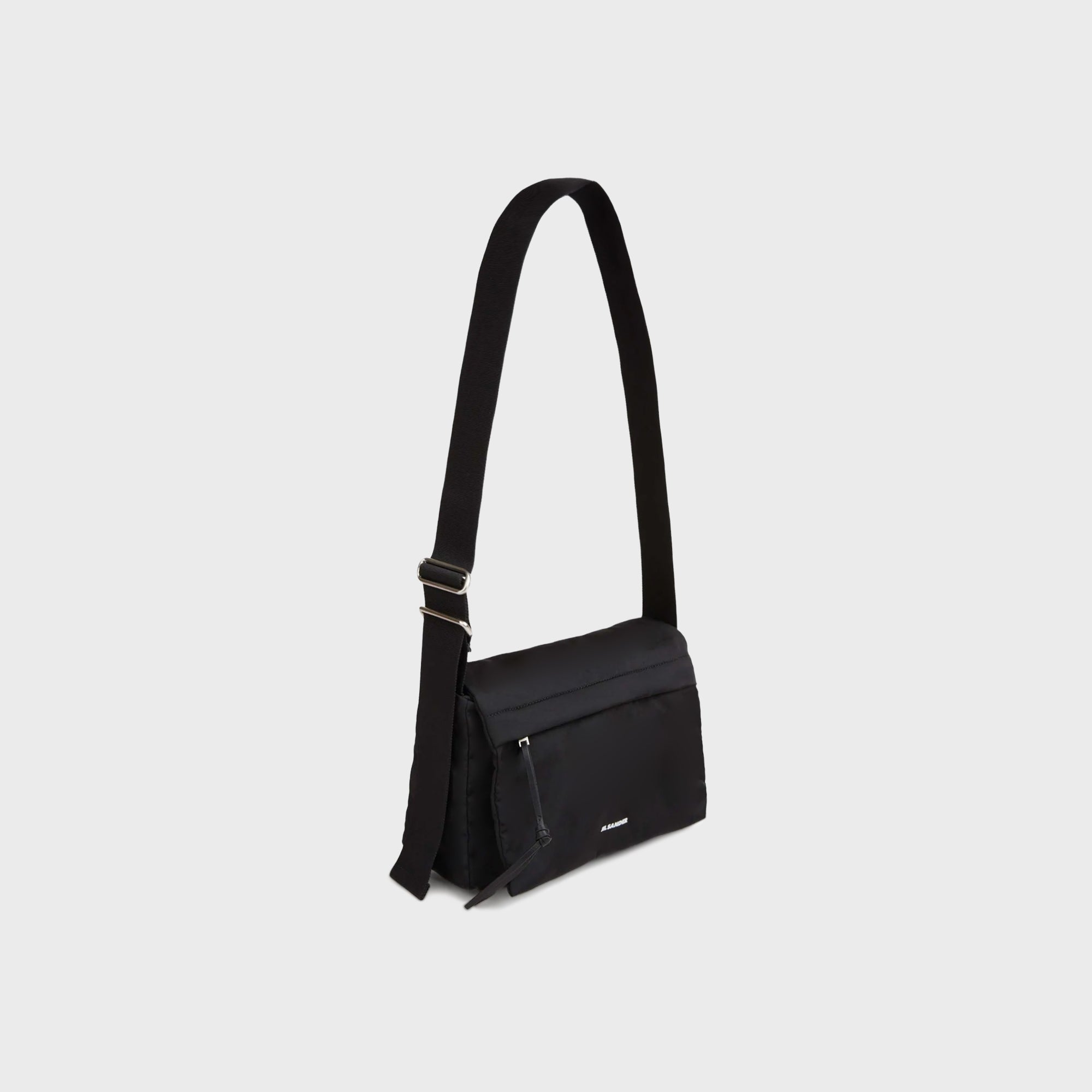 Jil Sander Soft Messenger Md ‐ Black – Kith Japan
