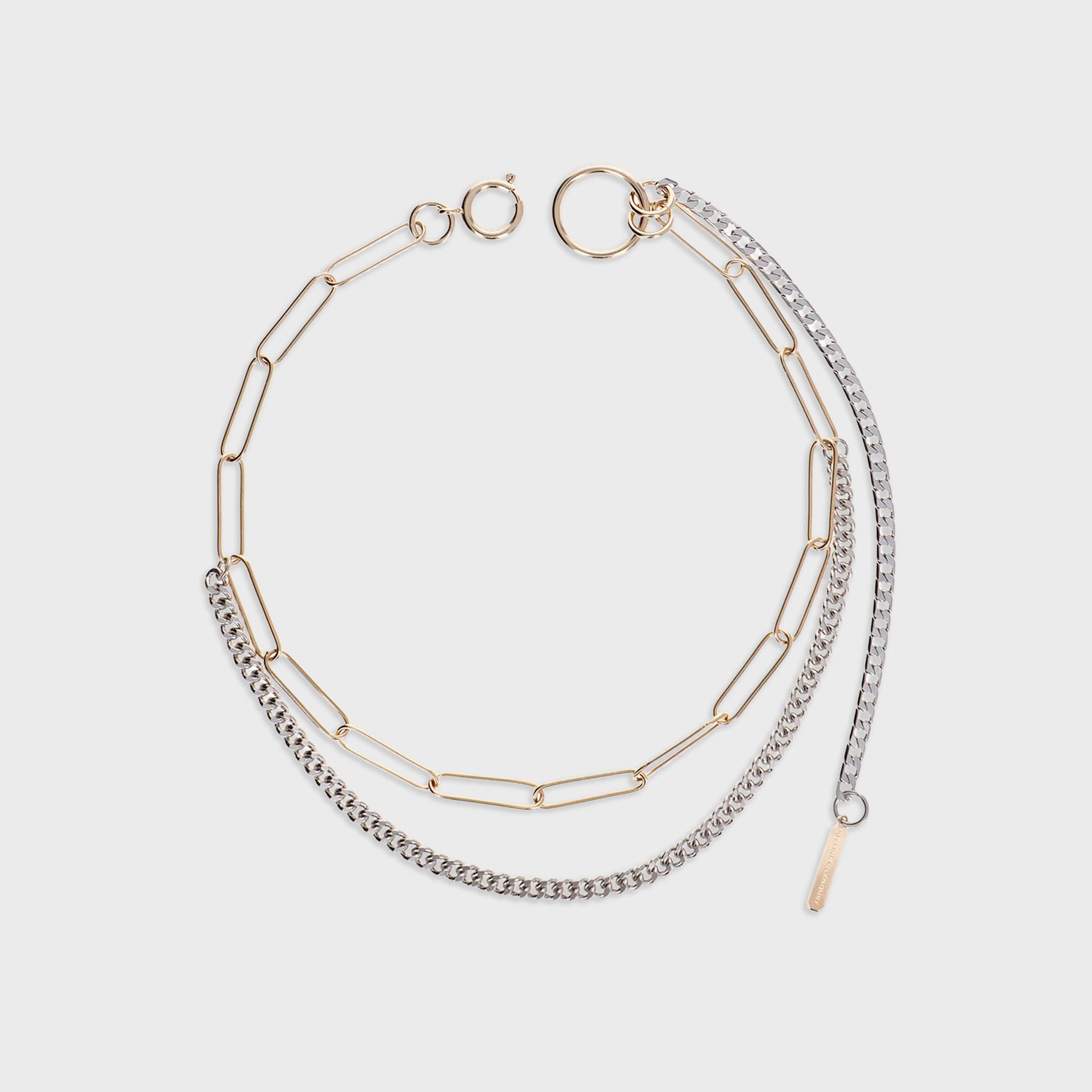 JUSTINE CLENQUET Pixie Choker - Gold / Palladium