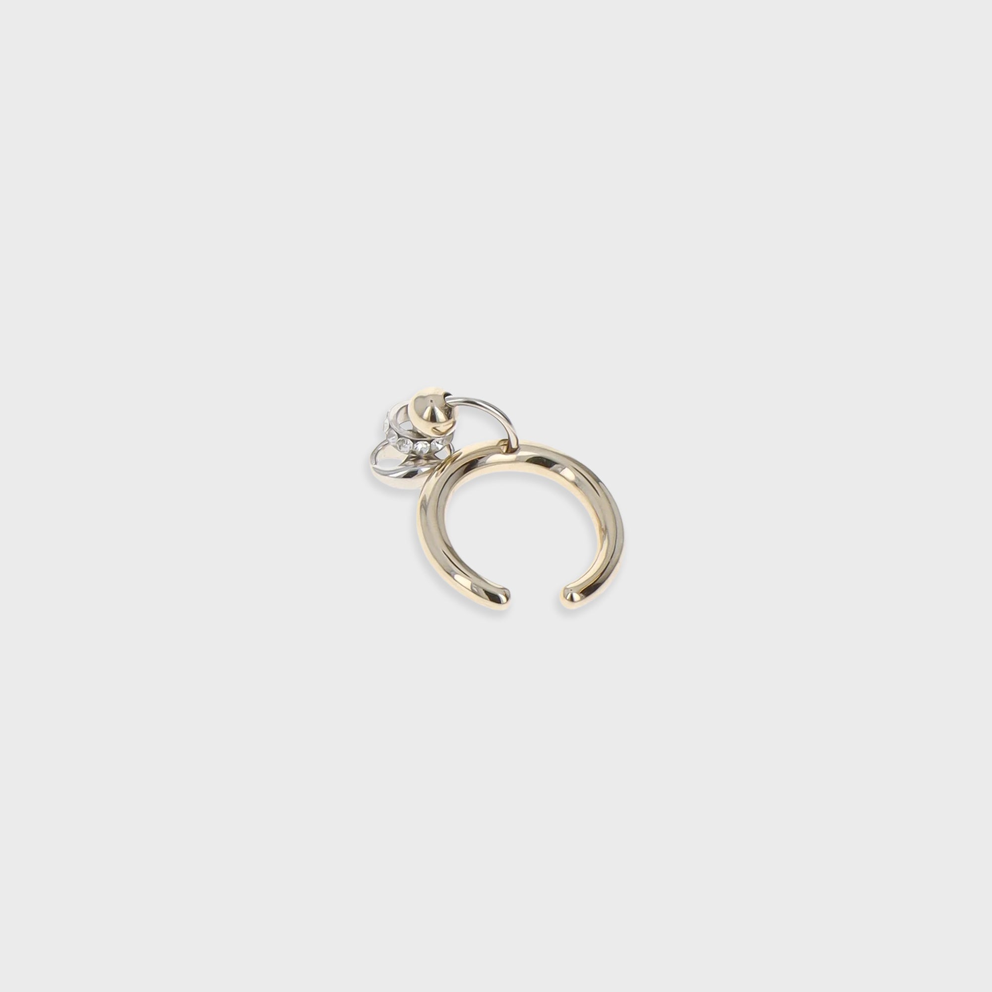 JUSTINE CLENQUET Aimee Ring - Gold / Palladium – Kith Japan