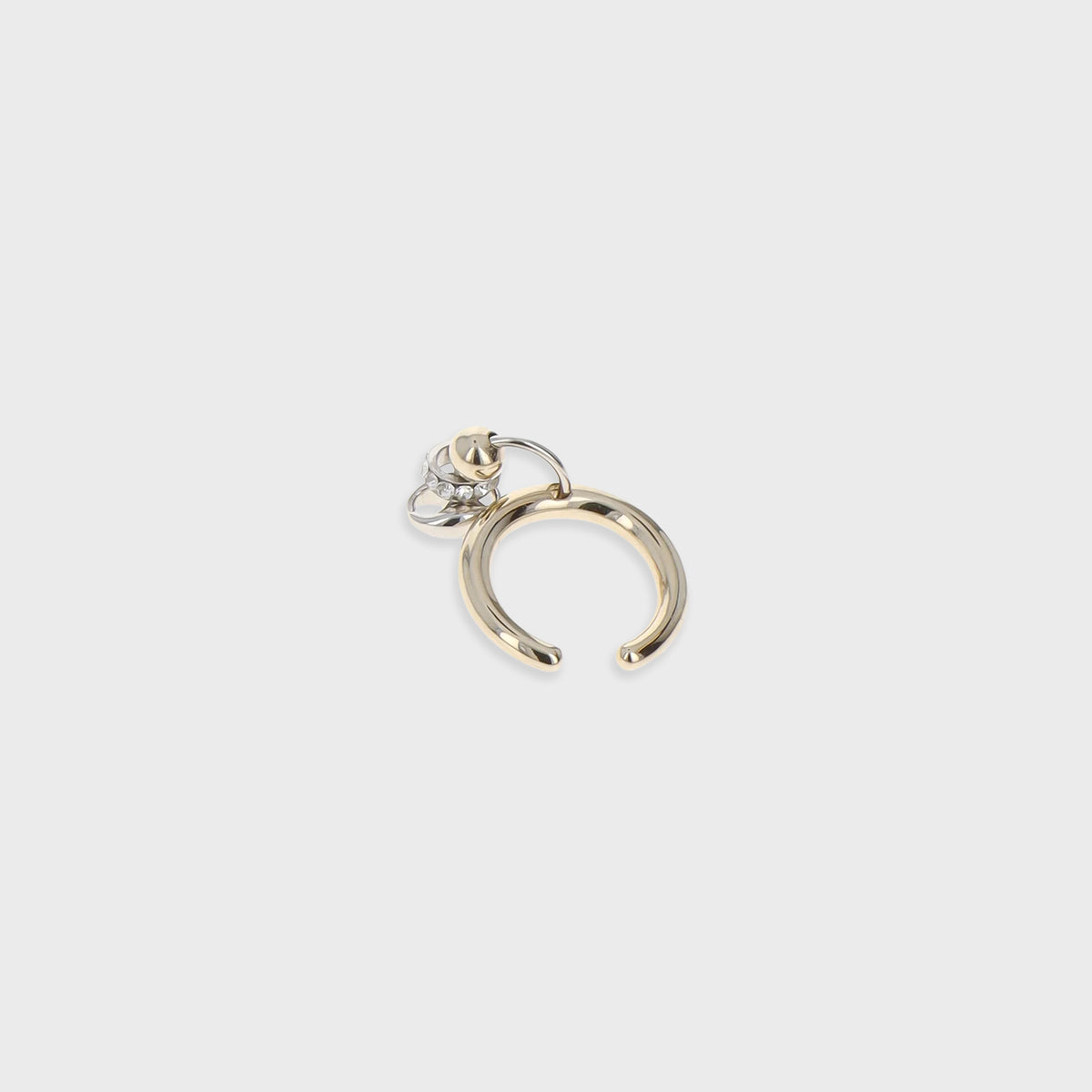 JUSTINE CLENQUET Aimee Ring - Gold / Palladium