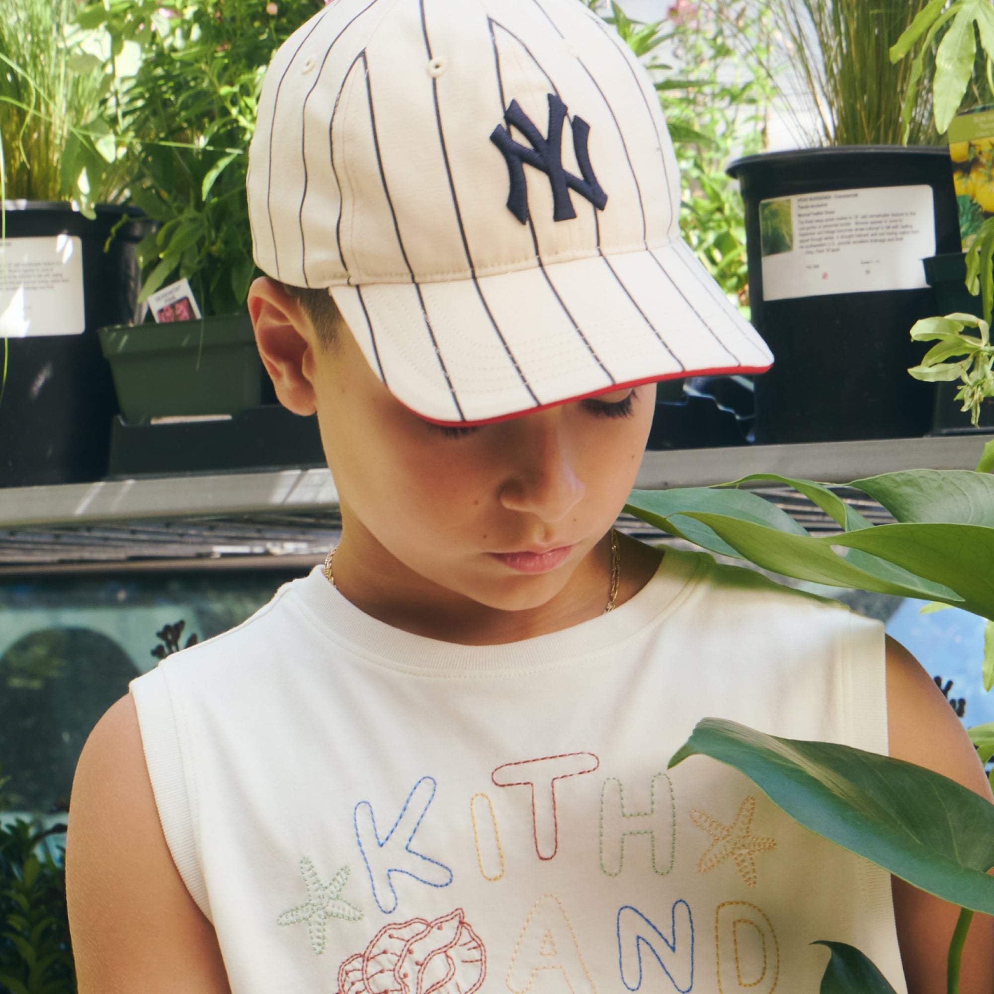 Kith & '47 for the MLB New York Yankees Washed Franchise LS Cap