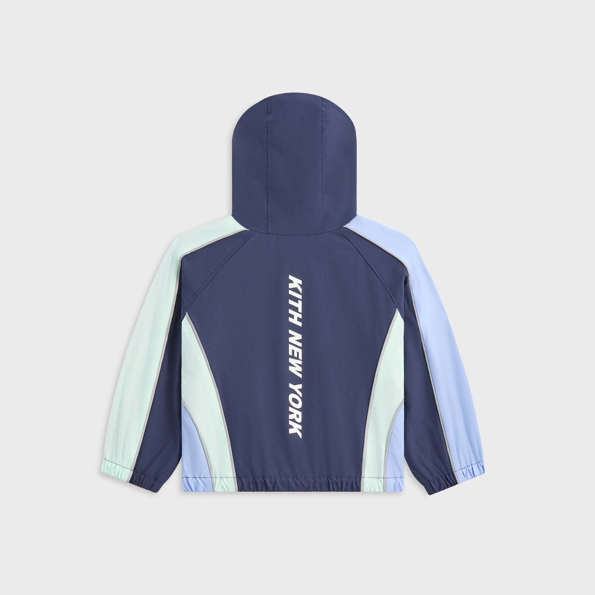 Kith Baby Blocked Hooded Milo Track Jacket - Nocturnal – Kith Japan