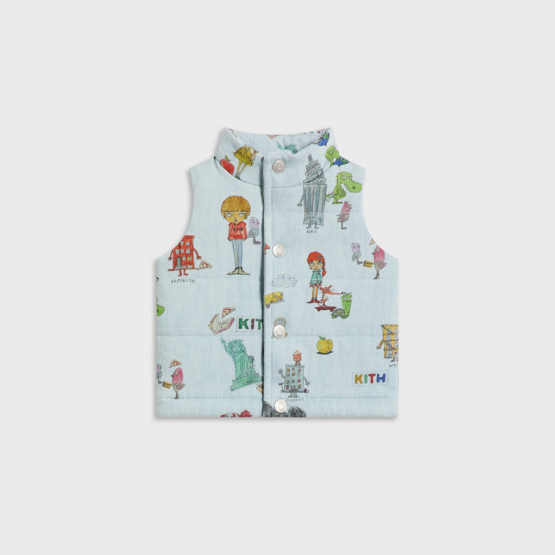 Kith Baby for Matthew Langille Puffer Vest - Polar