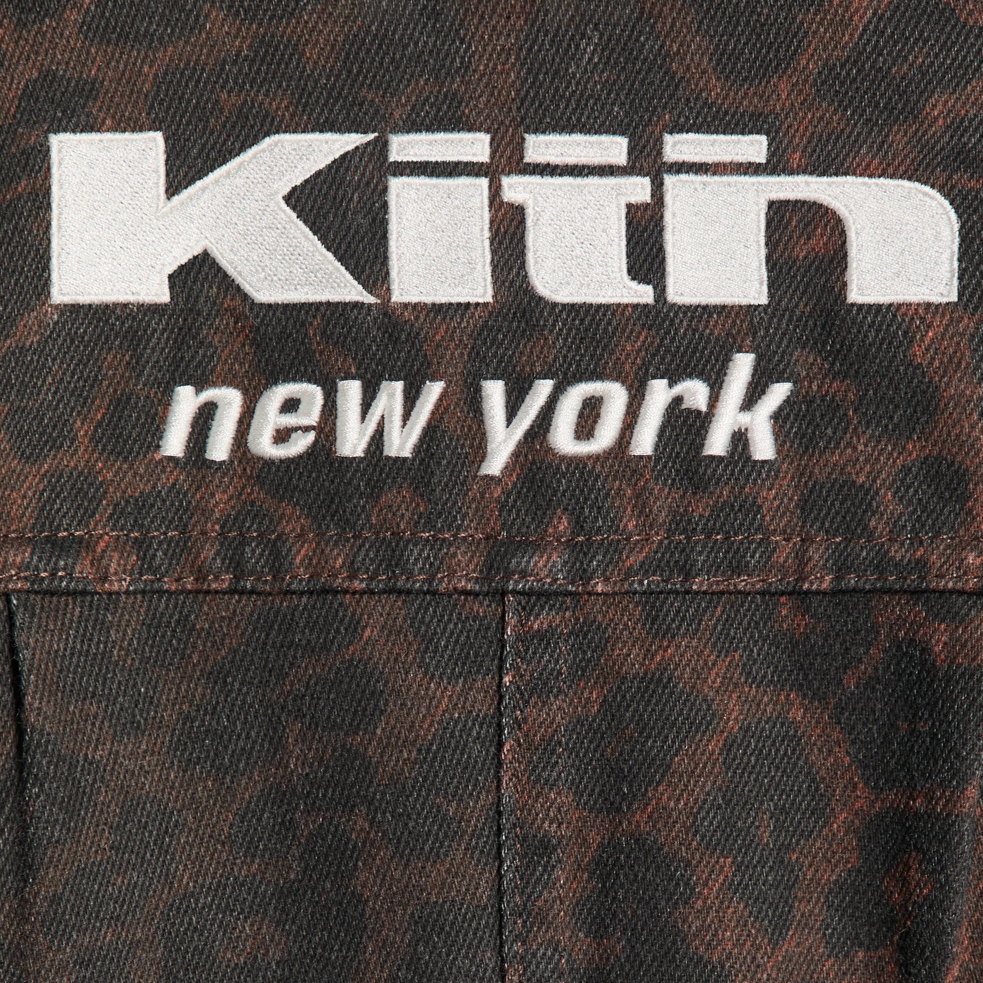 Kith Baby Leopard Alonzo Denim Jacket - Incognito - PH – Kith Japan
