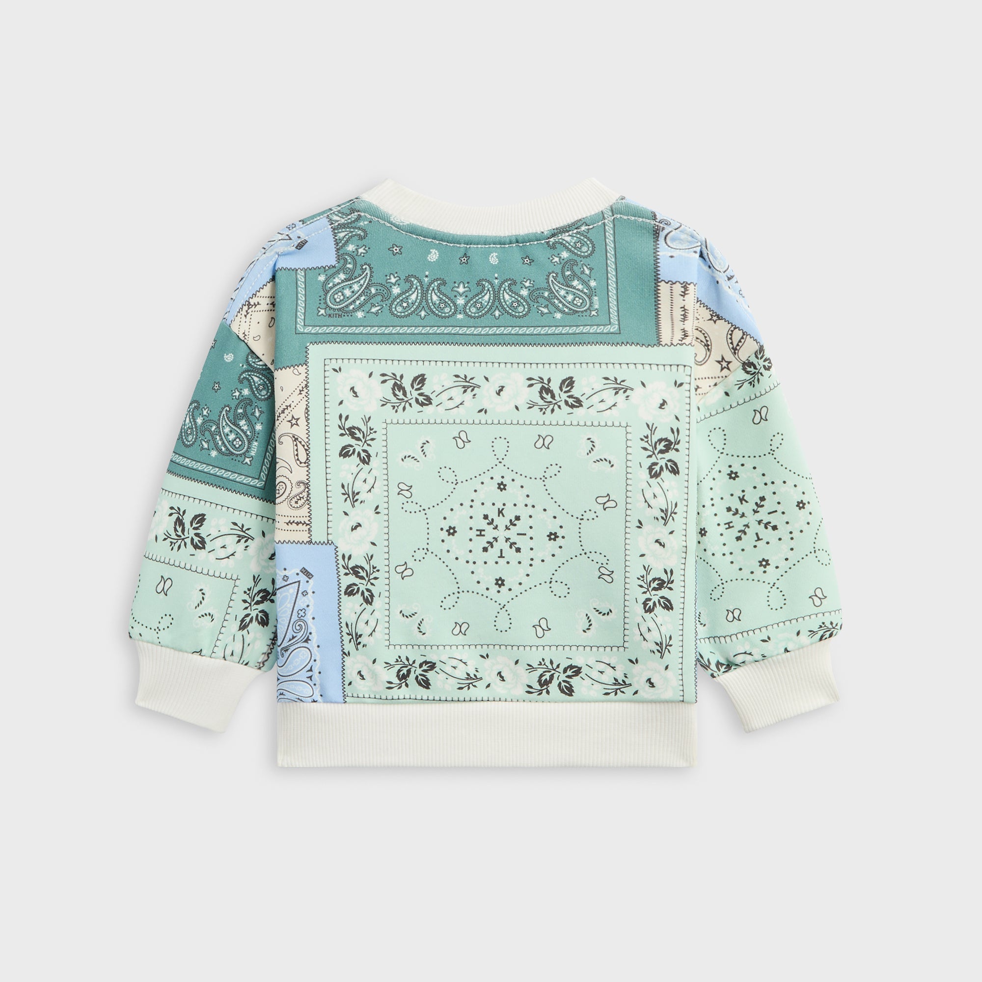 Kith Baby Deconstructed Bandana Nelson Crewneck - Wilde – Kith Japan