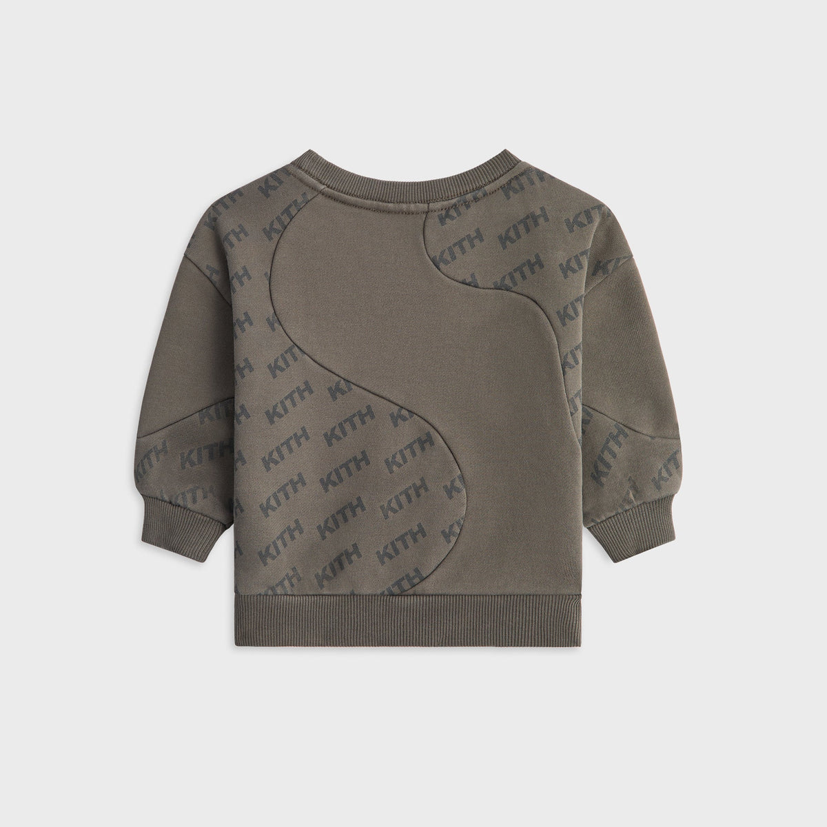 Kith Baby Blocked Monogram Nelson Sweatshirt - Fuel – Kith Japan