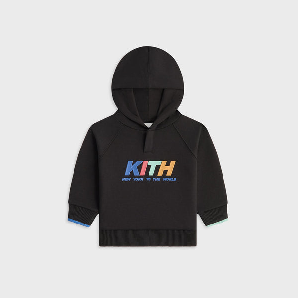 Kith Baby New York Nelson Hoodie - Black – Kith Japan