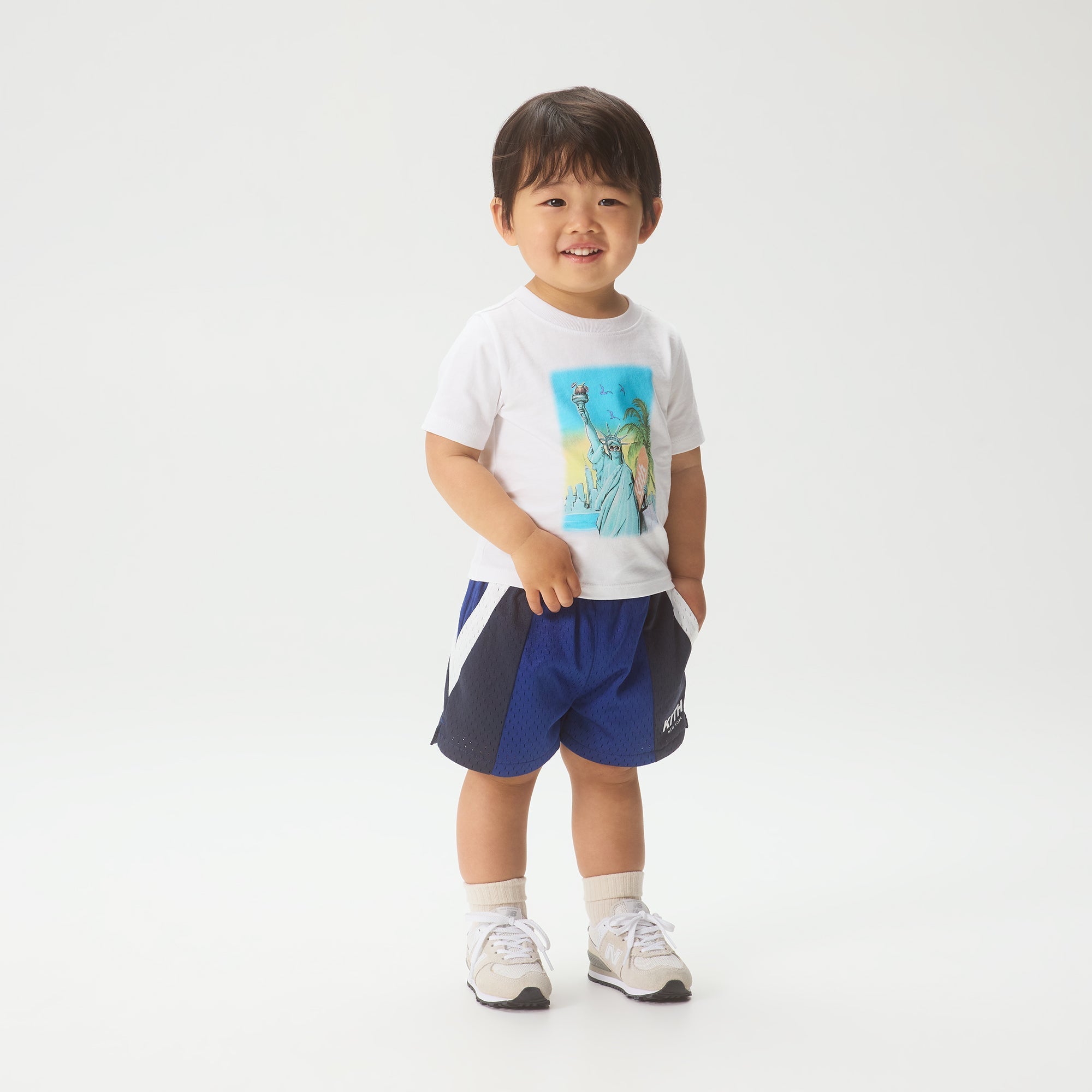 Kith Baby Lady Liberty Vintage Graphic Tee - White – Kith Japan
